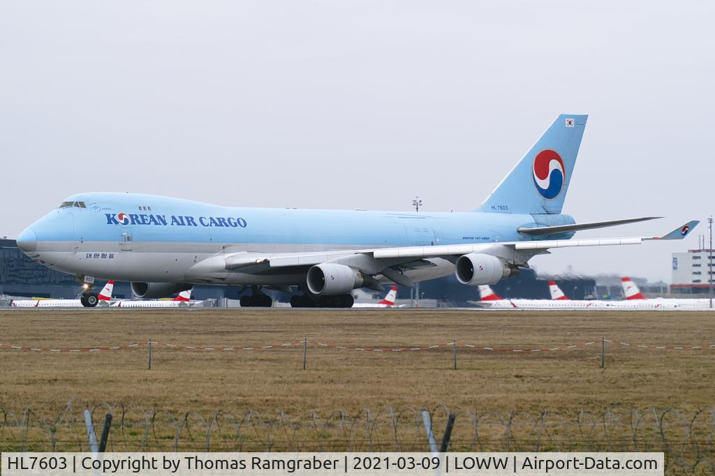 HL7603, 2005 Boeing 747-4B5F/ER/SCD C/N 34302, Korean Air Cargo Boeing 747-400F(ER/SCD)