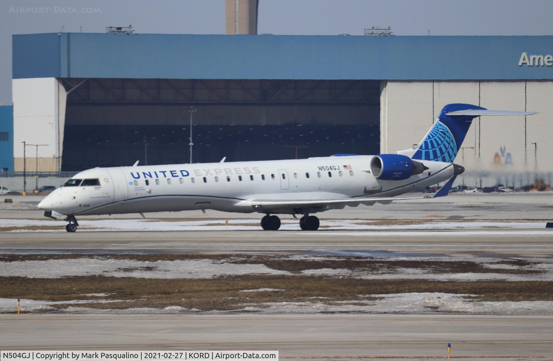 N504GJ, 2002 Bombardier CRJ-701 CL-600-2C10) Regional Jet C/N 10022, CL-600-2C10