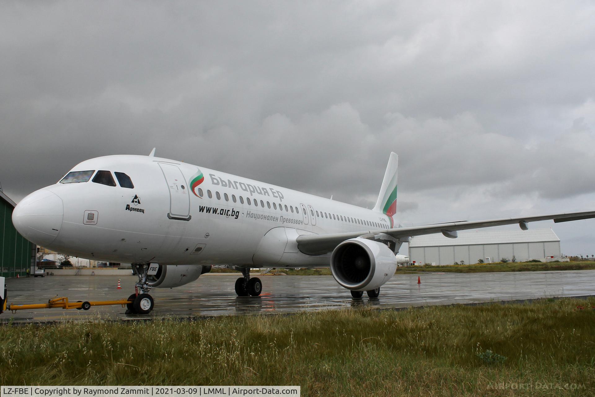 LZ-FBE, 2009 Airbus A320-214 C/N 3780, A320 LZ-FBE Bulgaria Air
