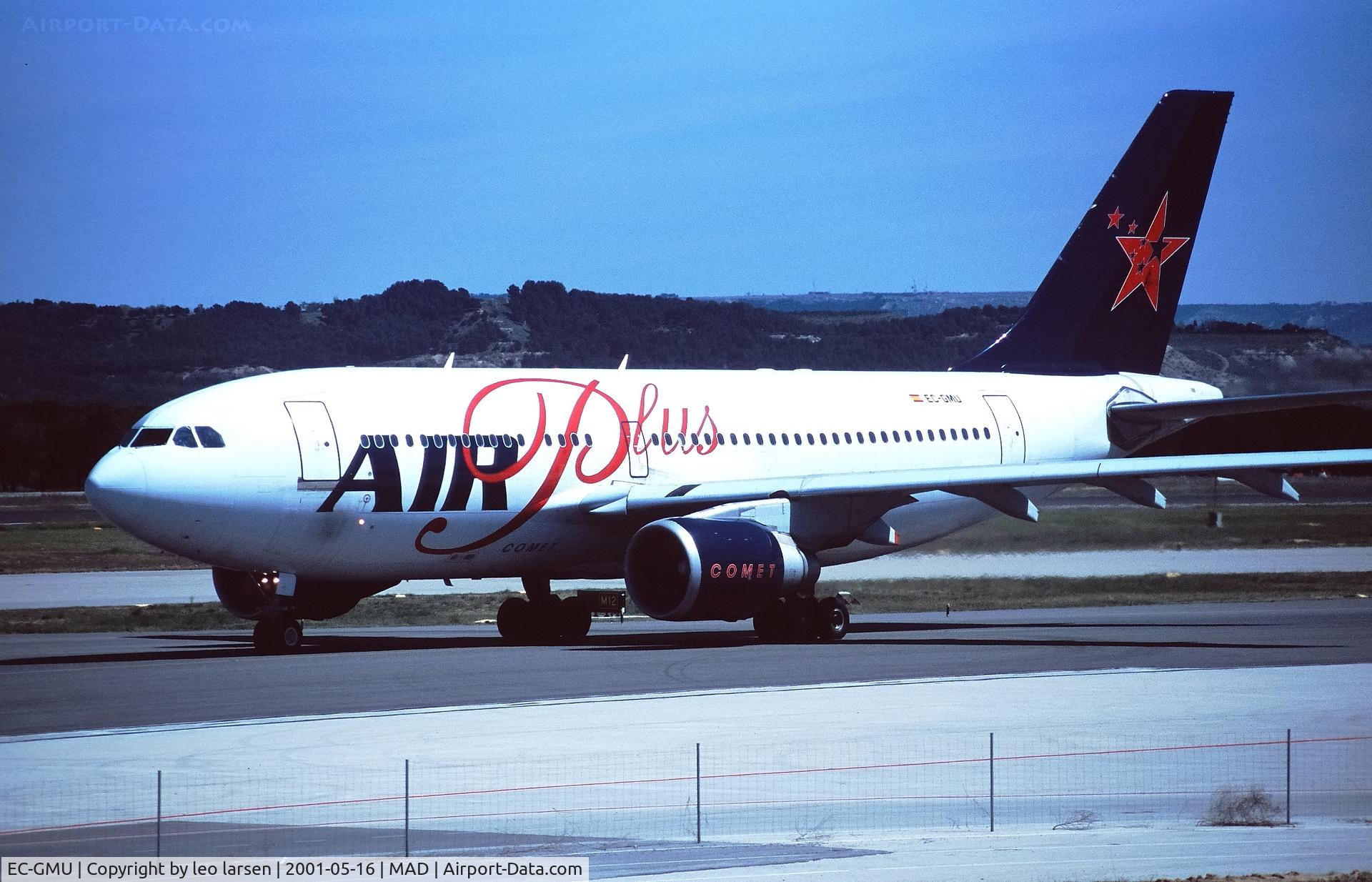EC-GMU, 1988 Airbus A310-324 C/N 451, Madrid 16.5.2001