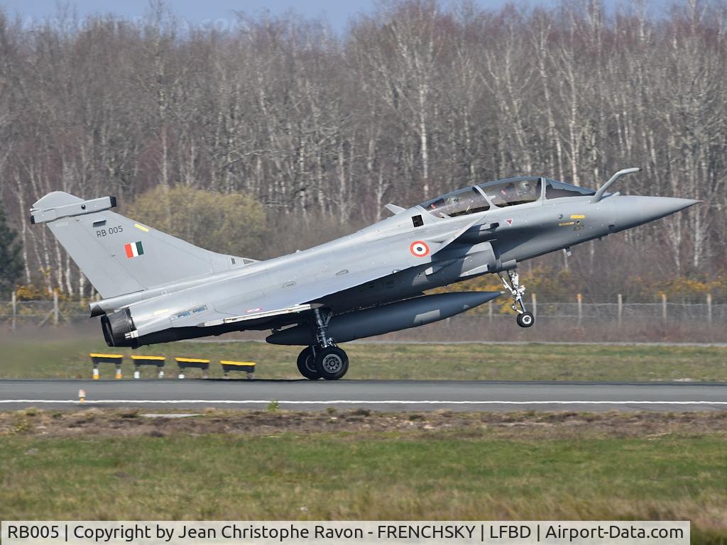 RB005, 2020 Dassault Rafale DH C/N 005, Indian Air Force