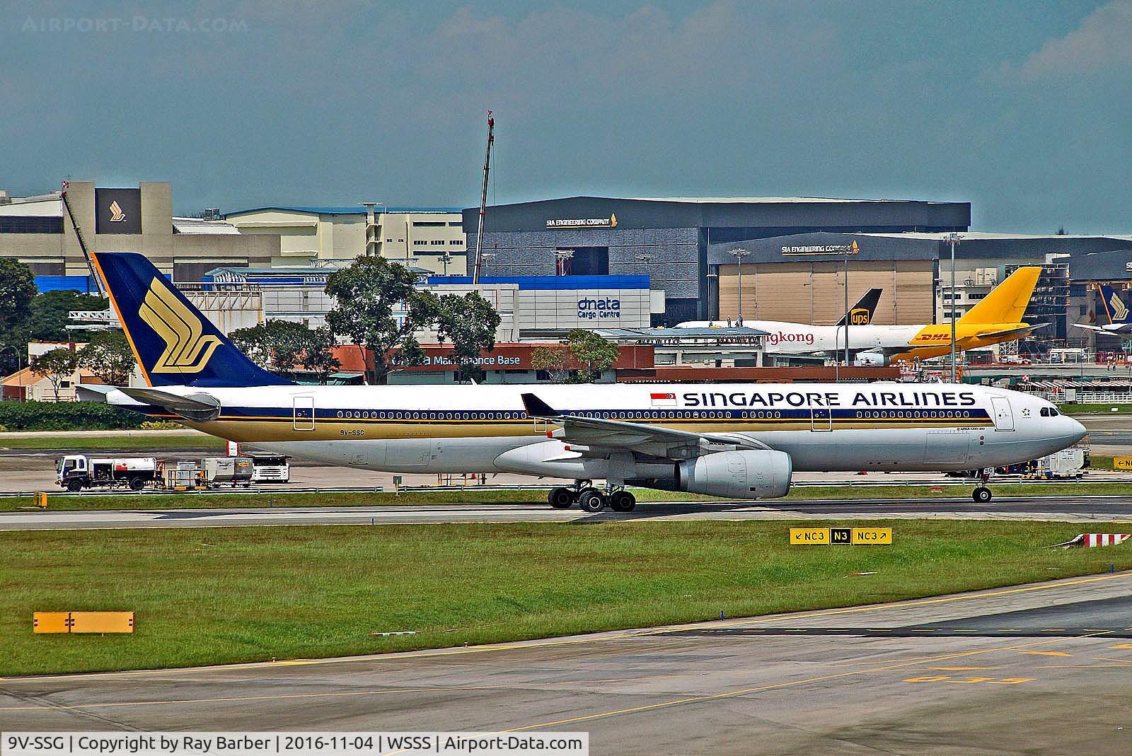9V-SSG, 2015 Airbus A330-343 C/N 1633, 9V-SSG   Airbus A330-343E [1633] (Singapore Airlines) Singapore-Changi~9V 04/11/2016
