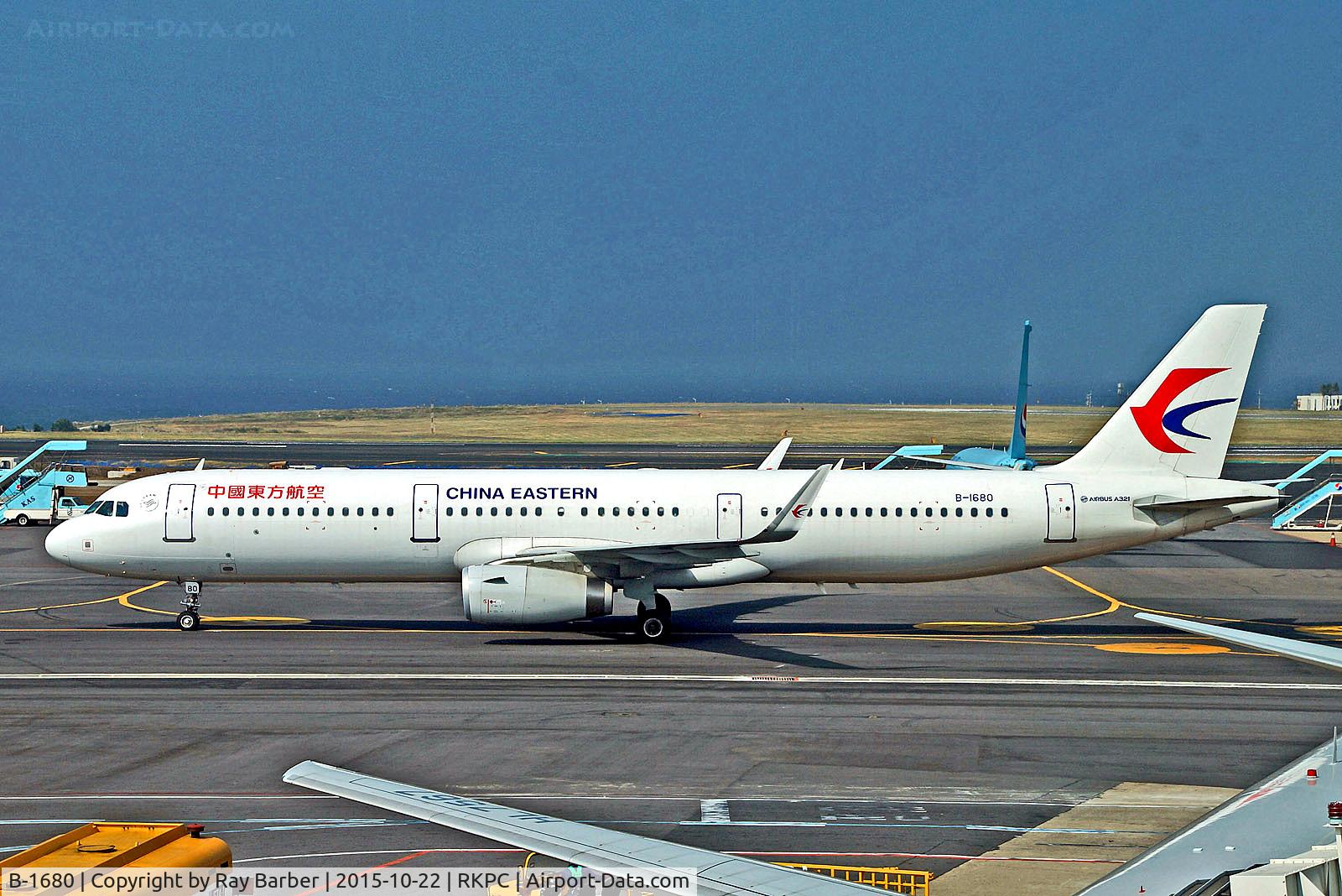 B-1680, 2015 Airbus A321-231SL C/N 6649, B-1680   Airbus A321-231SL [6649] (China Eastern Airlines) Jeju-Int'l~HL 22/10/2015