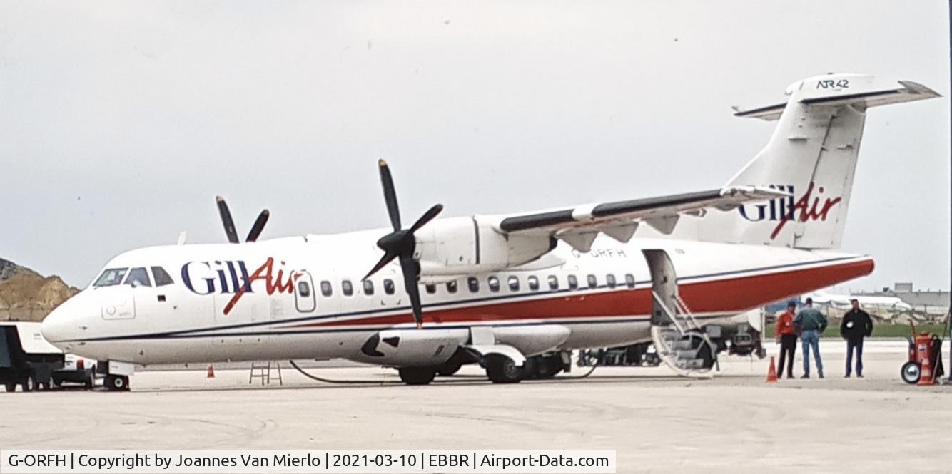 G-ORFH, 1993 ATR 42-320 C/N 346, scan from slide