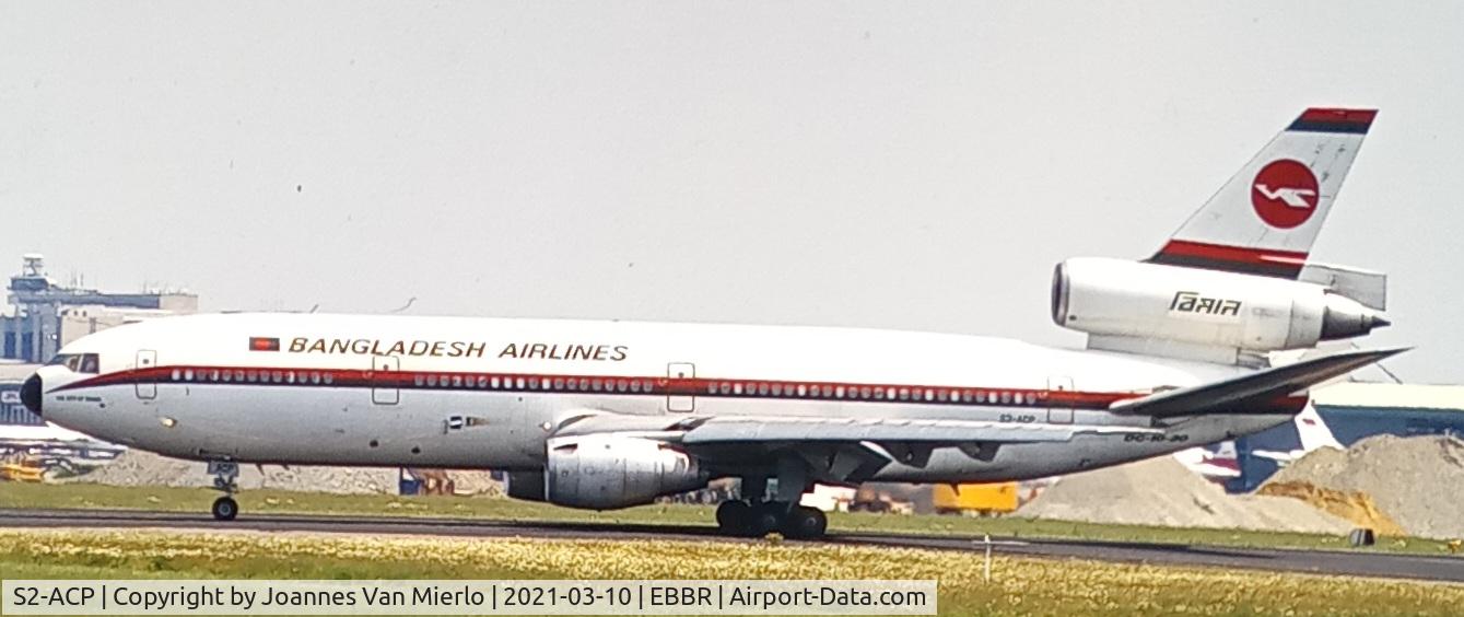 S2-ACP, 1979 McDonnell Douglas DC-10-30 C/N 46995/275, scan from slide