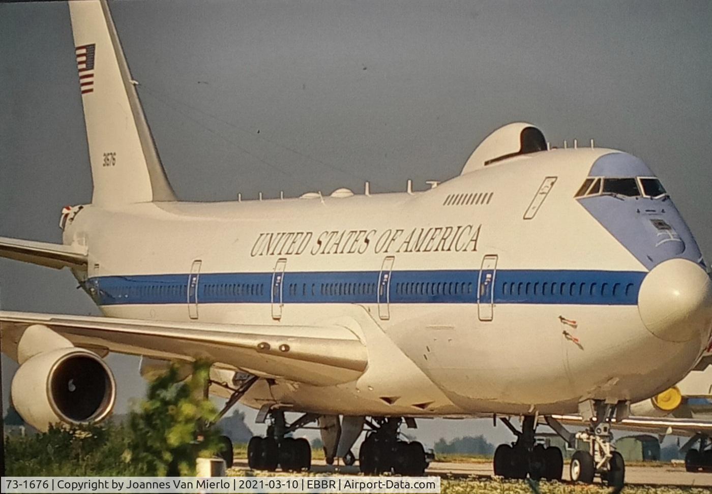 73-1676, 1973 Boeing E-4B C/N 20682, scan from slide