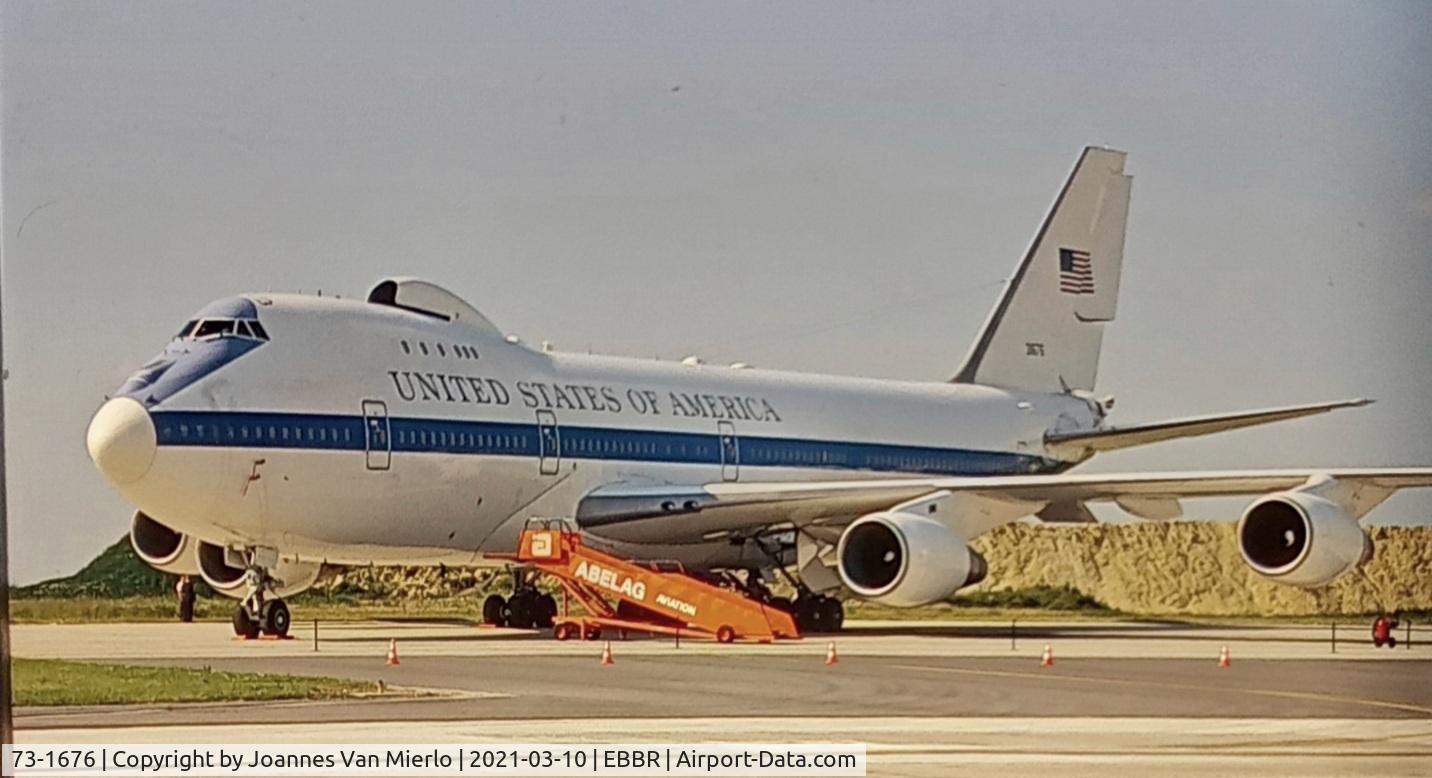 73-1676, 1973 Boeing E-4B C/N 20682, scan from slide