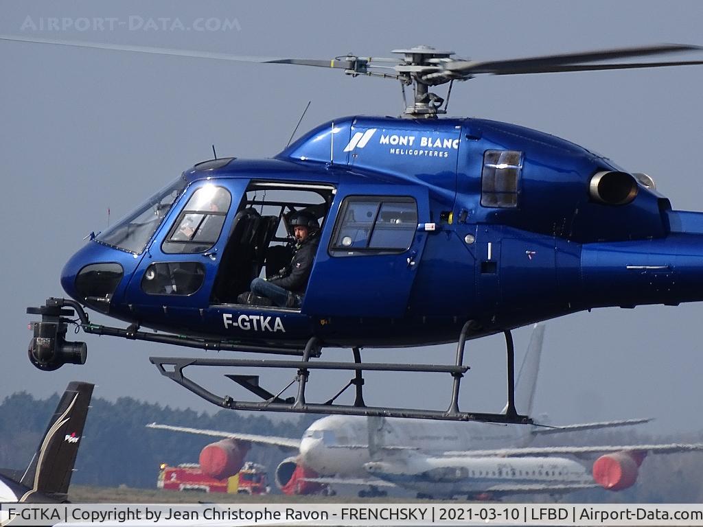 F-GTKA, Eurocopter AS-355N Ecureuil 2 C/N 5141, Mont Blanc Hélicoptères