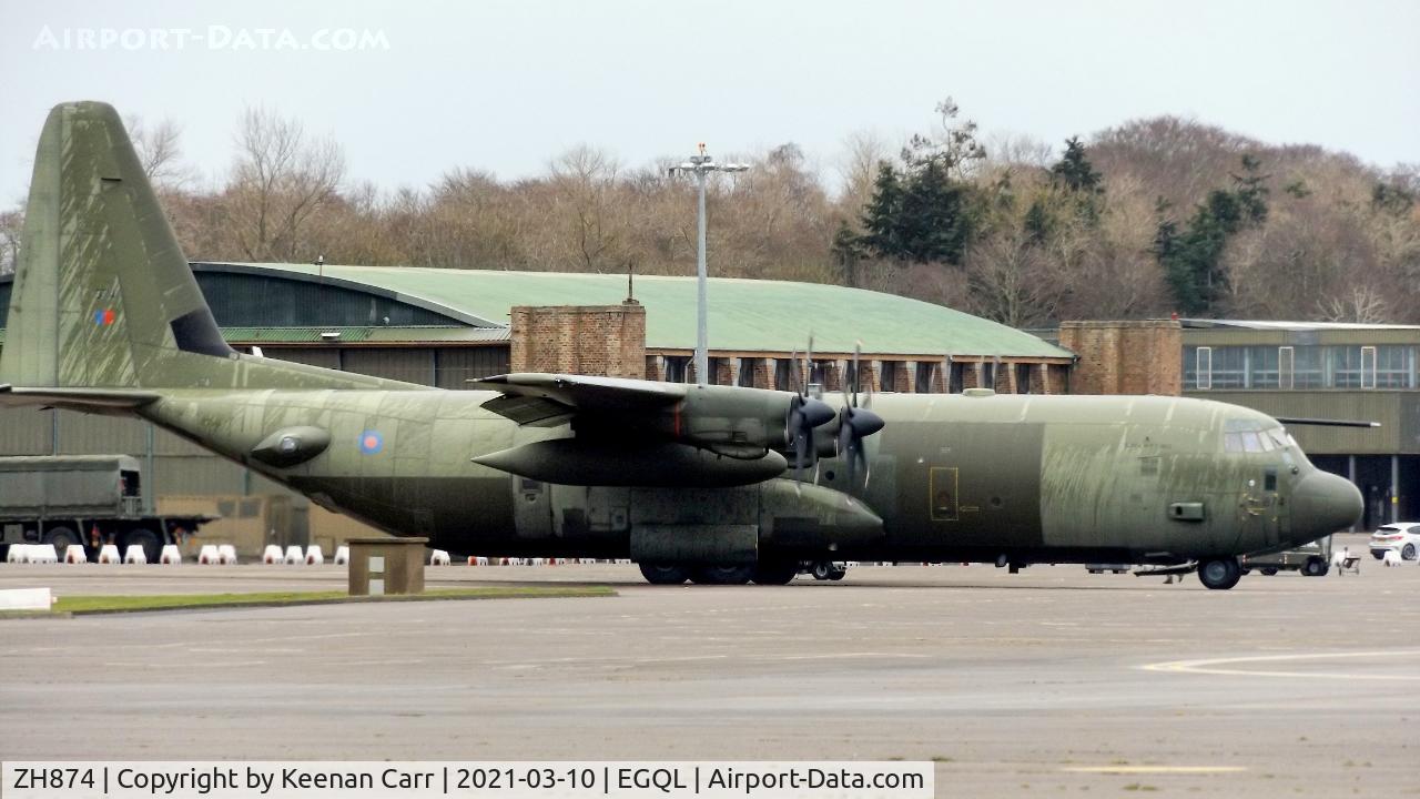ZH874, 1997 Lockheed Martin C-130J-30 Hercules C.4 C/N 382-5458, No. 47 Squadron - Lockheed Martin Hercules C.4 @ Leuchars Station, Scotland