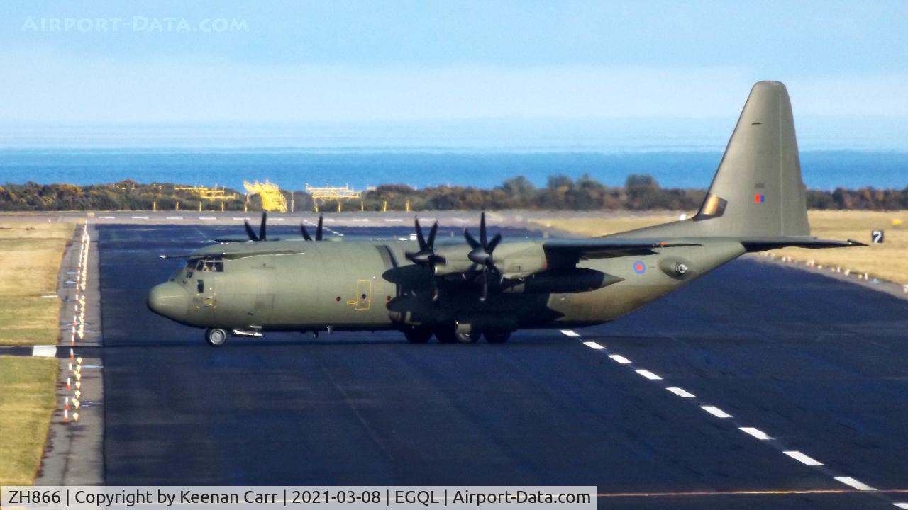ZH866, 1996 Lockheed Martin C-130J-30 Hercules C.4 C/N 382-5414, No. 47 Squadron - Lockheed Martin Hercules C.4 @ Leuchars Station, Scotland