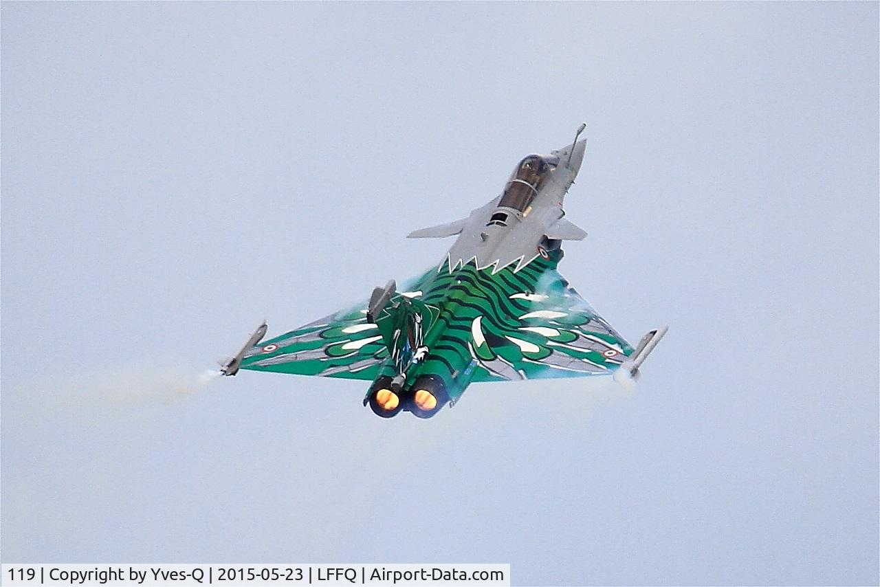 119, 2010 Dassault Rafale C C/N 119, Dassault Rafale C, On display, La Ferté-Alais Airfield (LFFQ) Air show 2015