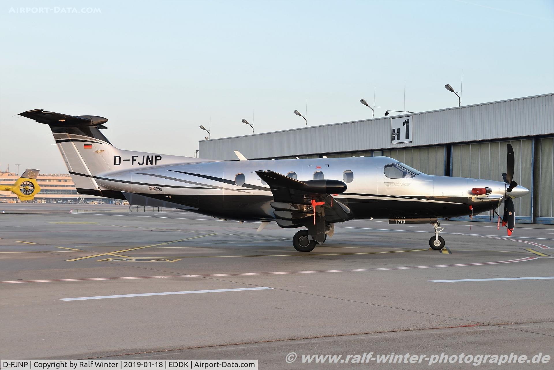 D-FJNP, 2018 Pilatus PC-12/47E C/N 1770, Pilatus PC-12-47E NG - Private - 1770 - D-FJNP - 18.01.2019 - CGN
