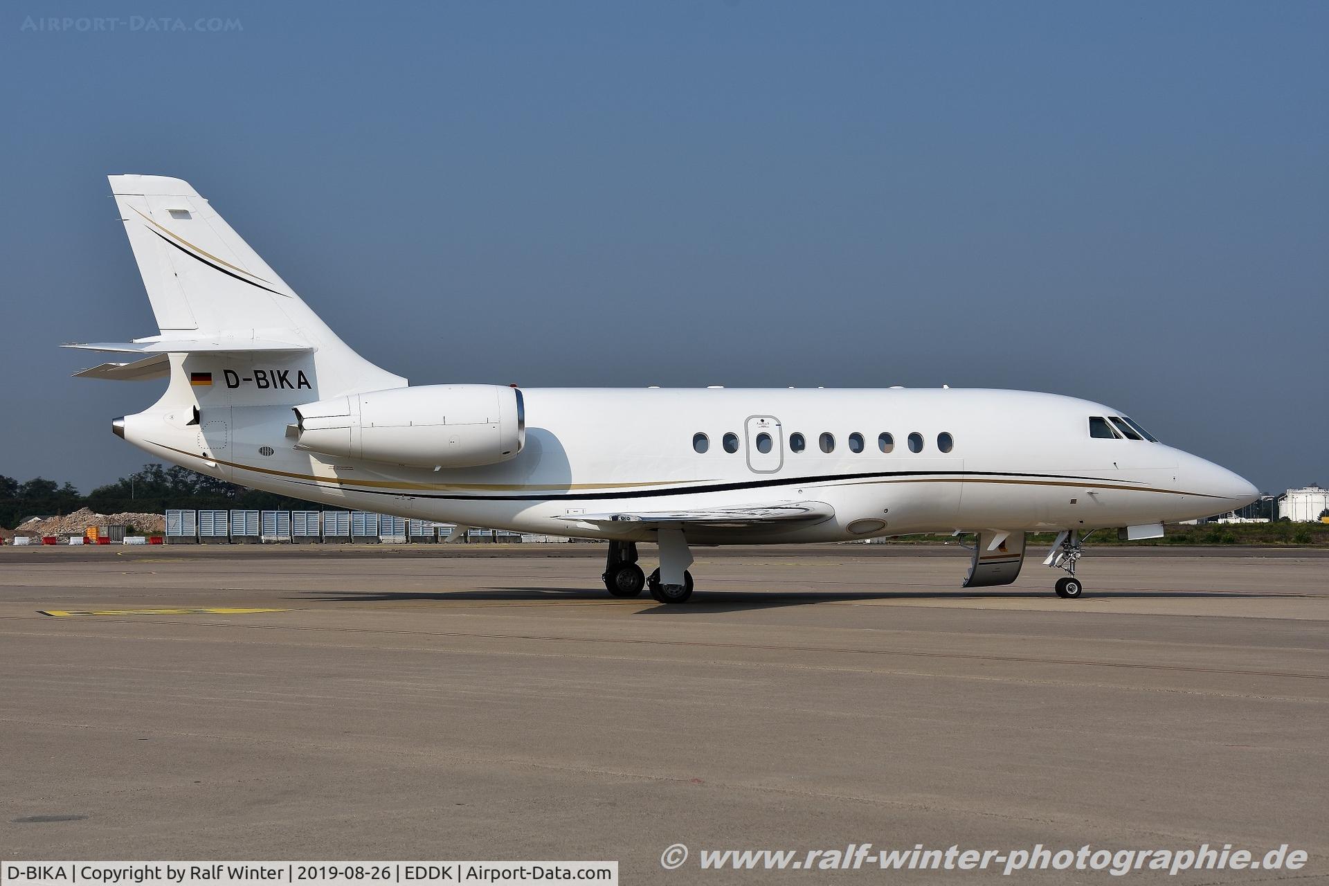D-BIKA, 2006 Dassault Falcon 2000EX C/N 76, Dassault Falcon 2000EX - BVR ACM Air Charter - 76 - D-BIKA - 26.08.2019 - CGN