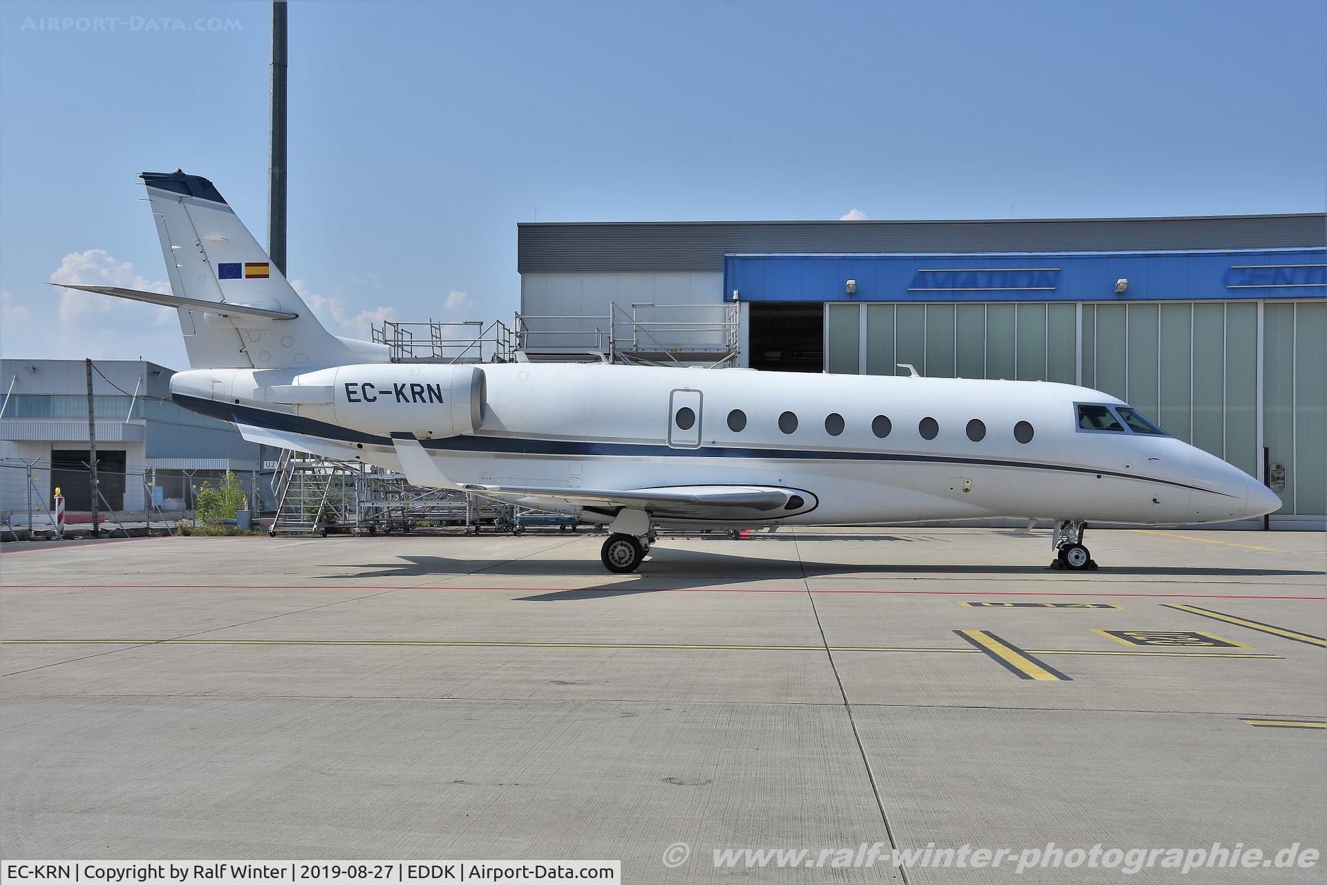 EC-KRN, 2008 Gulfstream Aerospace G200 C/N 188, IAI Israel Aircraft Industries G200 - EXU Executive Airlines - 188 - EC-KRN - 27.08.2019 - CGN