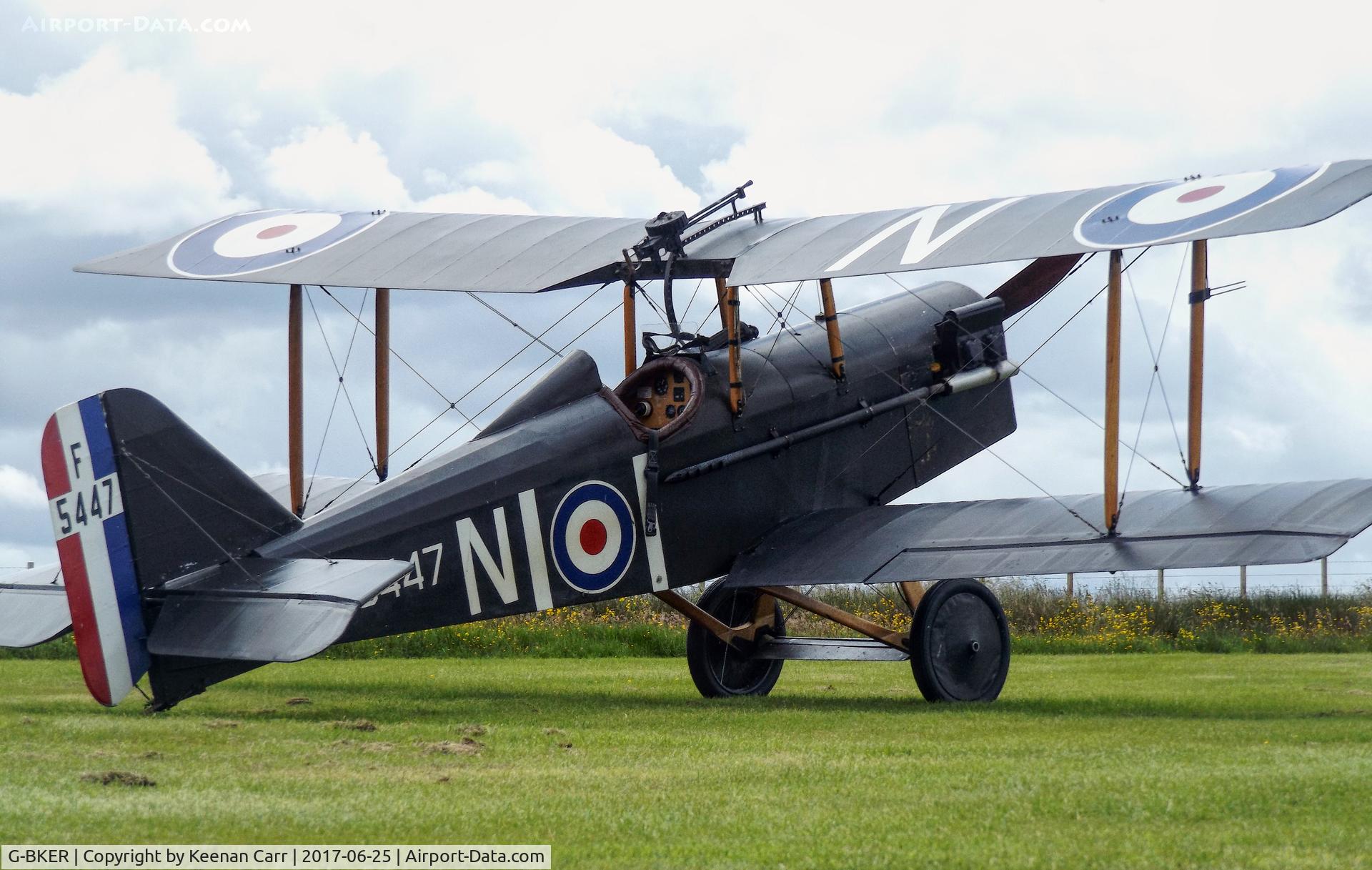 G-BKER, 1987 Royal Aircraft Factory SE-5A Replica C/N PFA 020-10641, Privately Owned - Royal Aircraft Factory SE5.a Replica 
