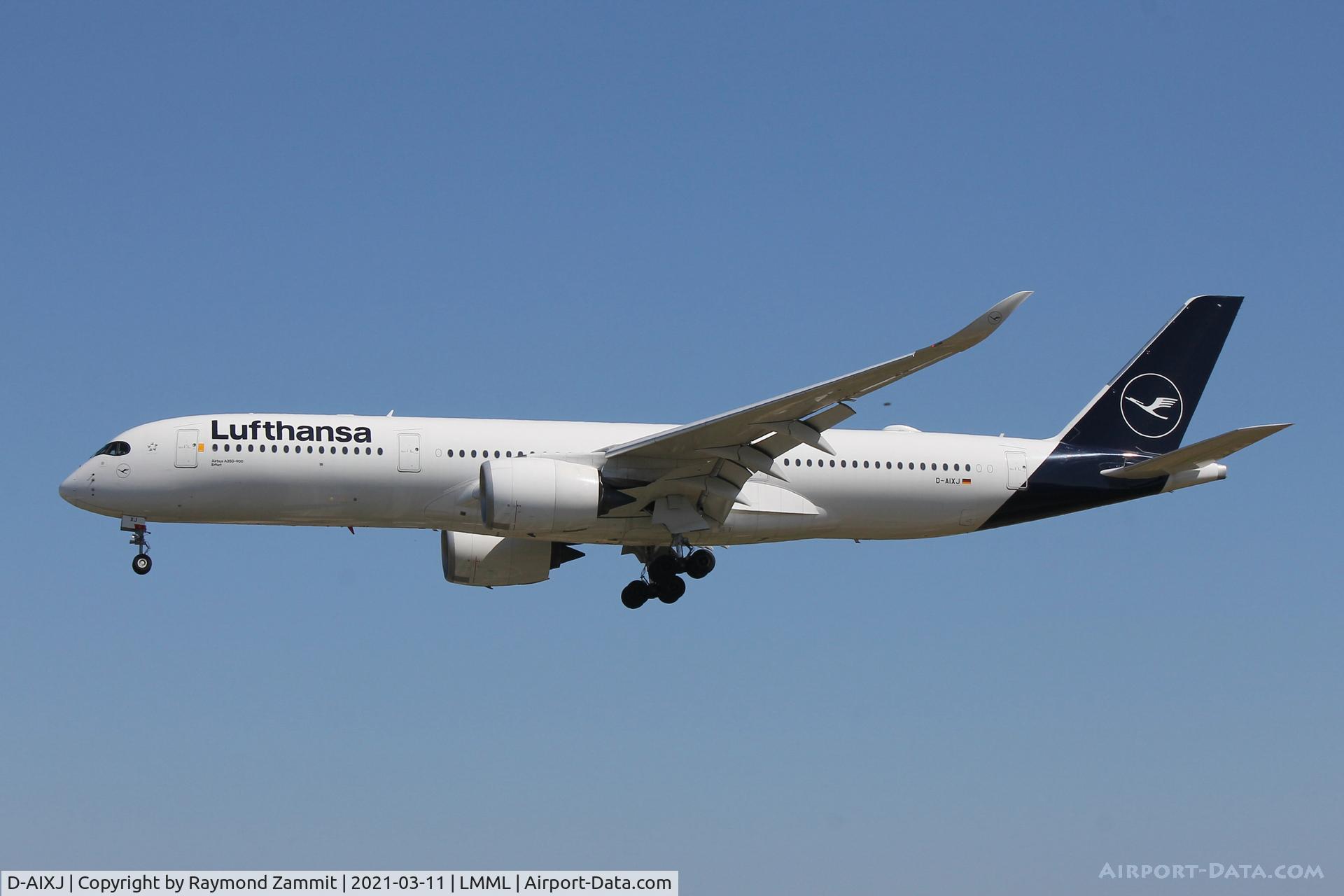 D-AIXJ, 2018 Airbus A350-941 C/N 209, A350 D-AIXJ Lufthansa