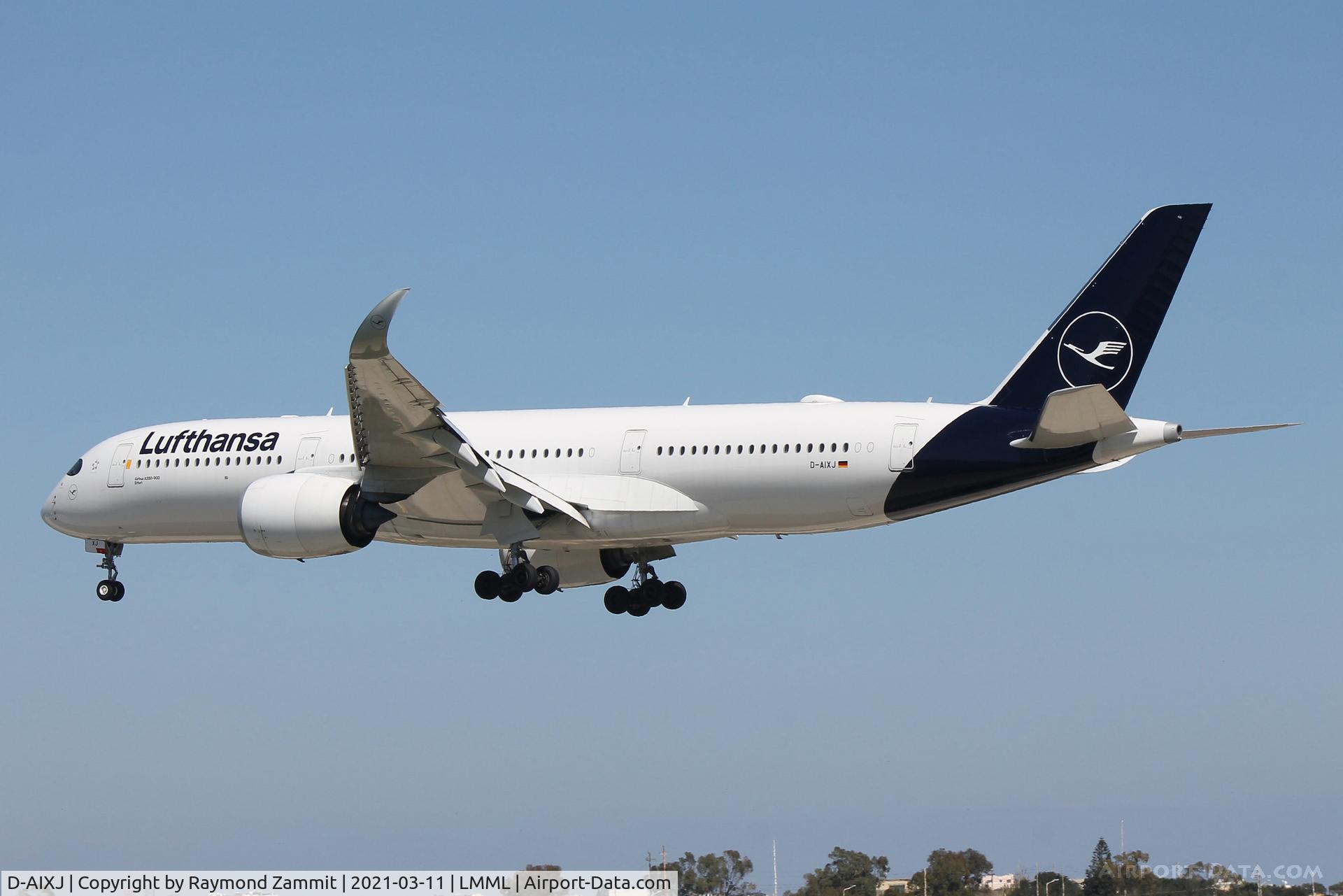 D-AIXJ, 2018 Airbus A350-941 C/N 209, A350 D-AIXJ Lufthansa