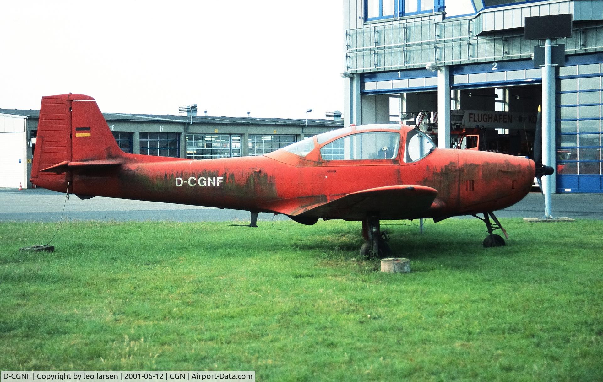 D-CGNF, Focke-Wulf PW-149D C/N 322, Colone 12.6.2001