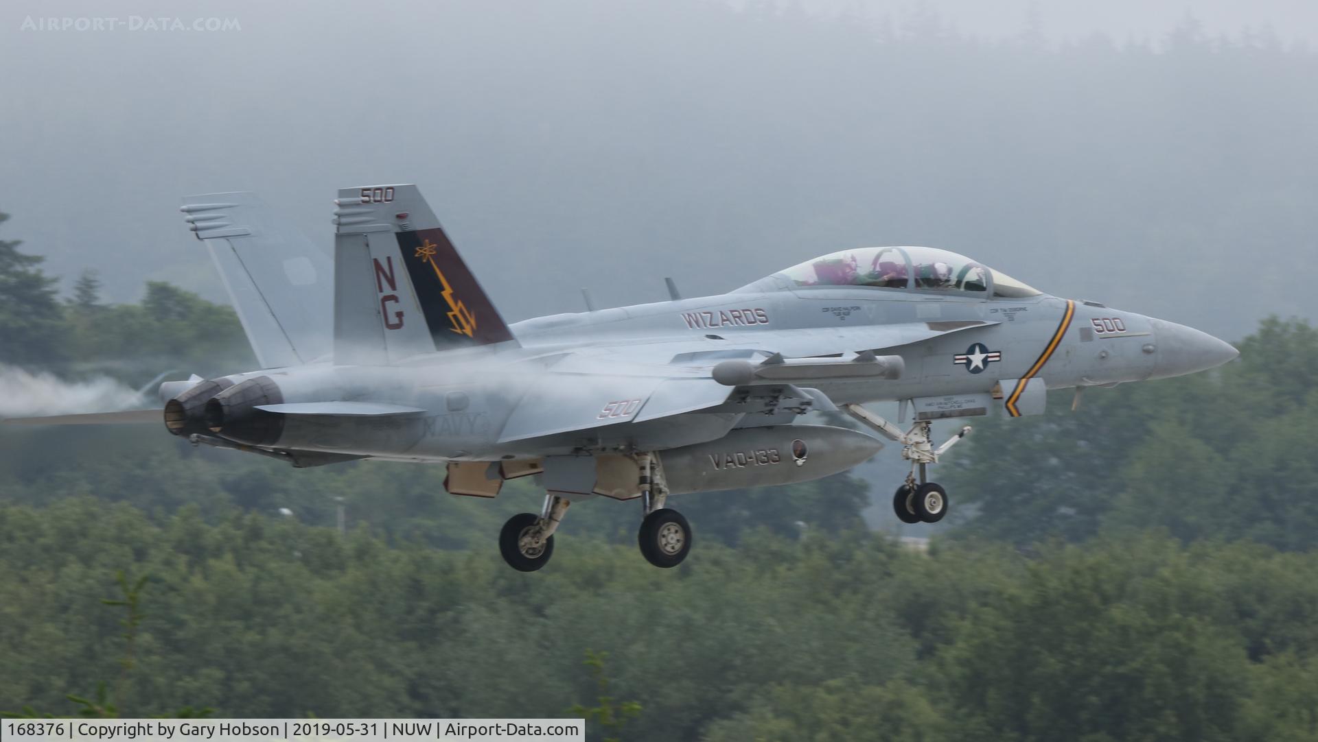168376, Boeing EA-18G Growler C/N G-62, VAQ-133 'Wizards' CAG-Bird