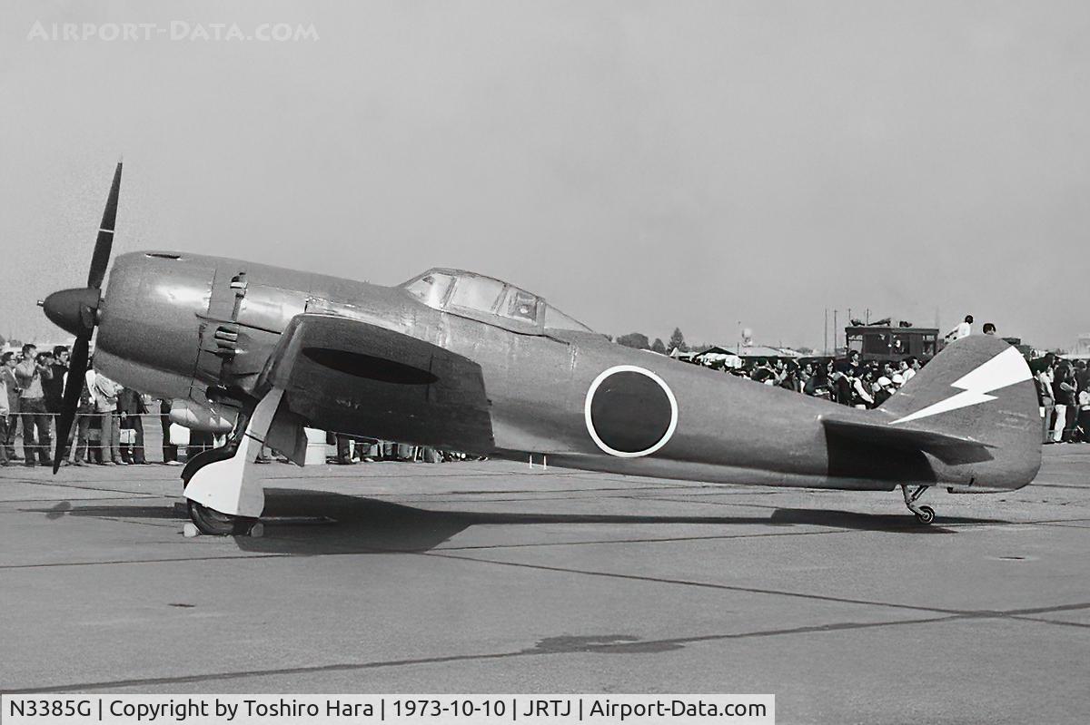 N3385G, 1944 Nakajima Ki-84 Hayate C/N 1446, At Japan International Aerospace Show 1973