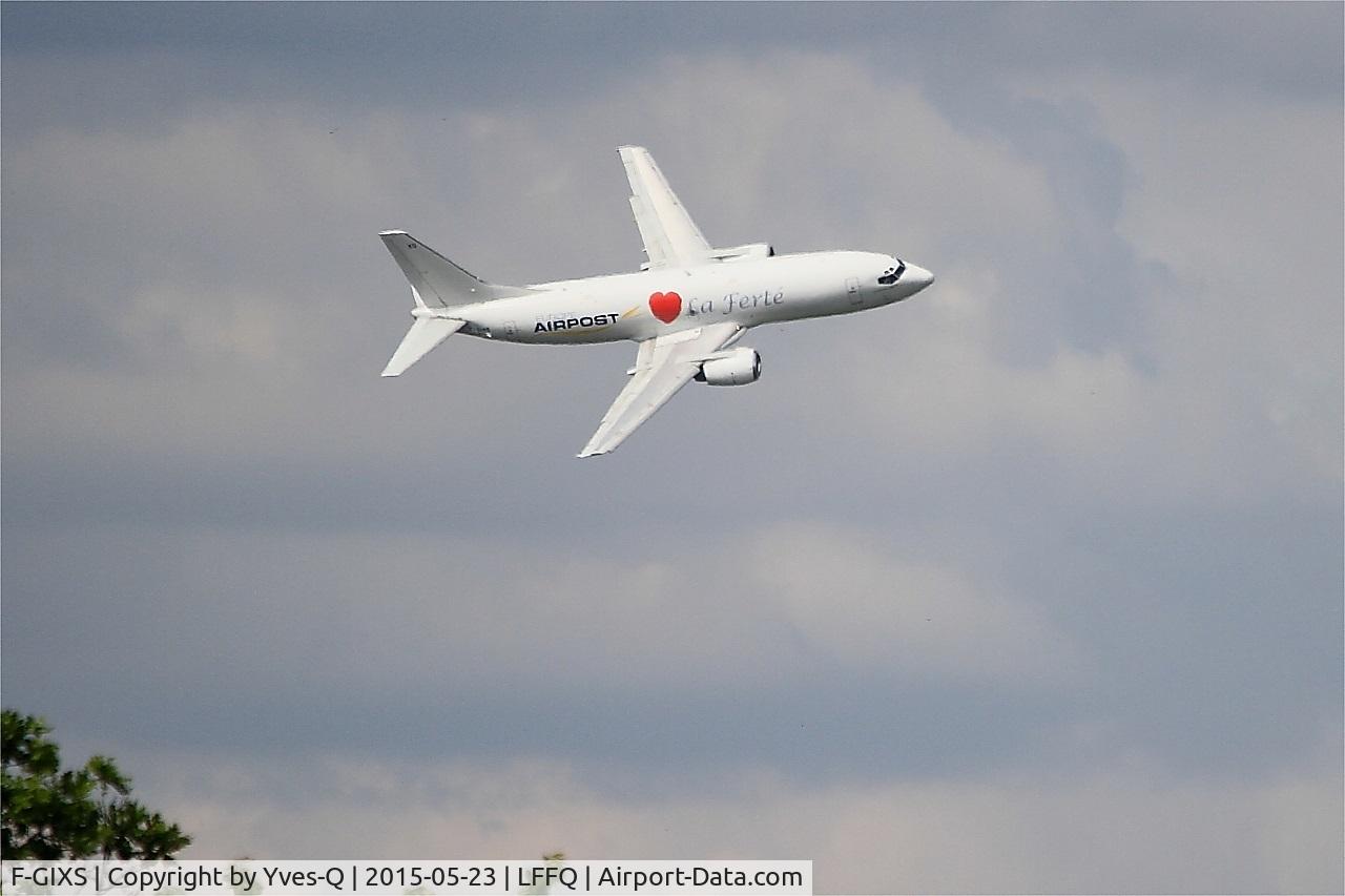 F-GIXS, 1994 Boeing 737-36QCF C/N 27347, Boeing 737-36QCF, On display, La Ferté-Alais Airfield (LFFQ) Air show 2015