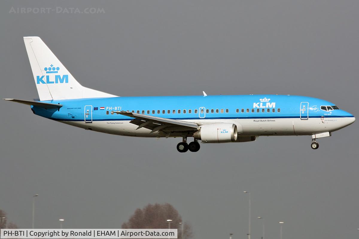 PH-BTI, 1997 Boeing 737-306 C/N 28720, at spl