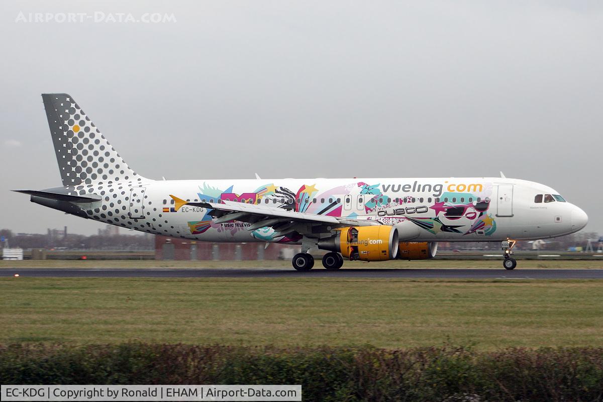 EC-KDG, 2007 Airbus A320-214 C/N 3095, at spl