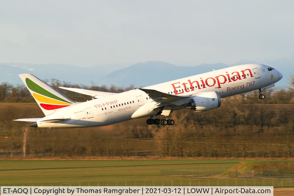 ET-AOQ, 2012 Boeing 787-8 Dreamliner C/N 34745, Ethiopian Airlines Boeing 787-8 Dreamliner