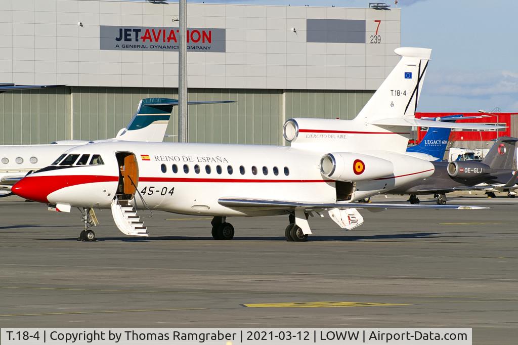 T.18-4, Dassault Falcon 900B C/N 74, Spain - Air Force Dassault 900B