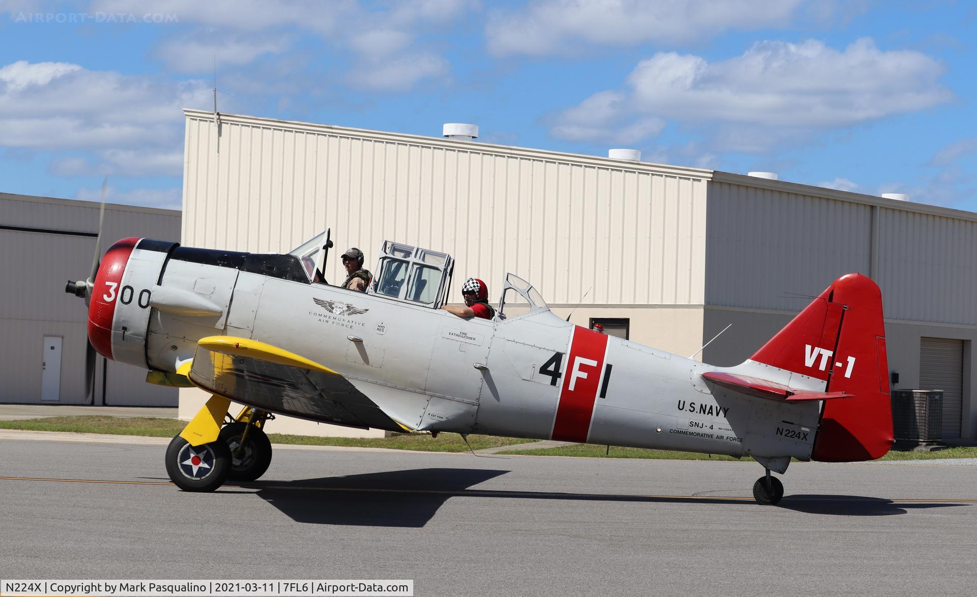 N224X, 1941 North American SNJ-4 Texan C/N 88-13041, North American SNJ-4