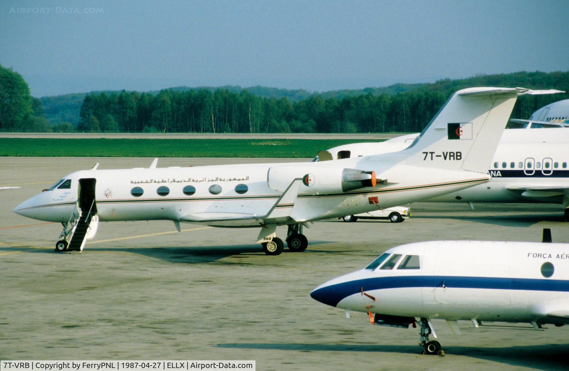 7T-VRB, 1982 Grumman Gulfstream III C/N 368, Algerian Government G3