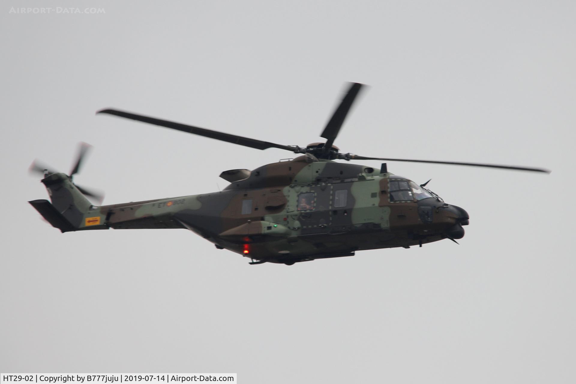 HT29-02, NHI NH-90 TTH Caiman C/N 1242/GSPA02, during French Parade over Paris