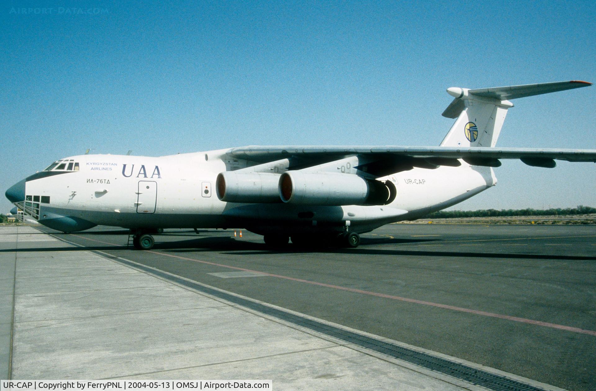 UR-CAP, Ilyushin Il-76TD C/N 63466989, Air Kyrgyzstan IL76