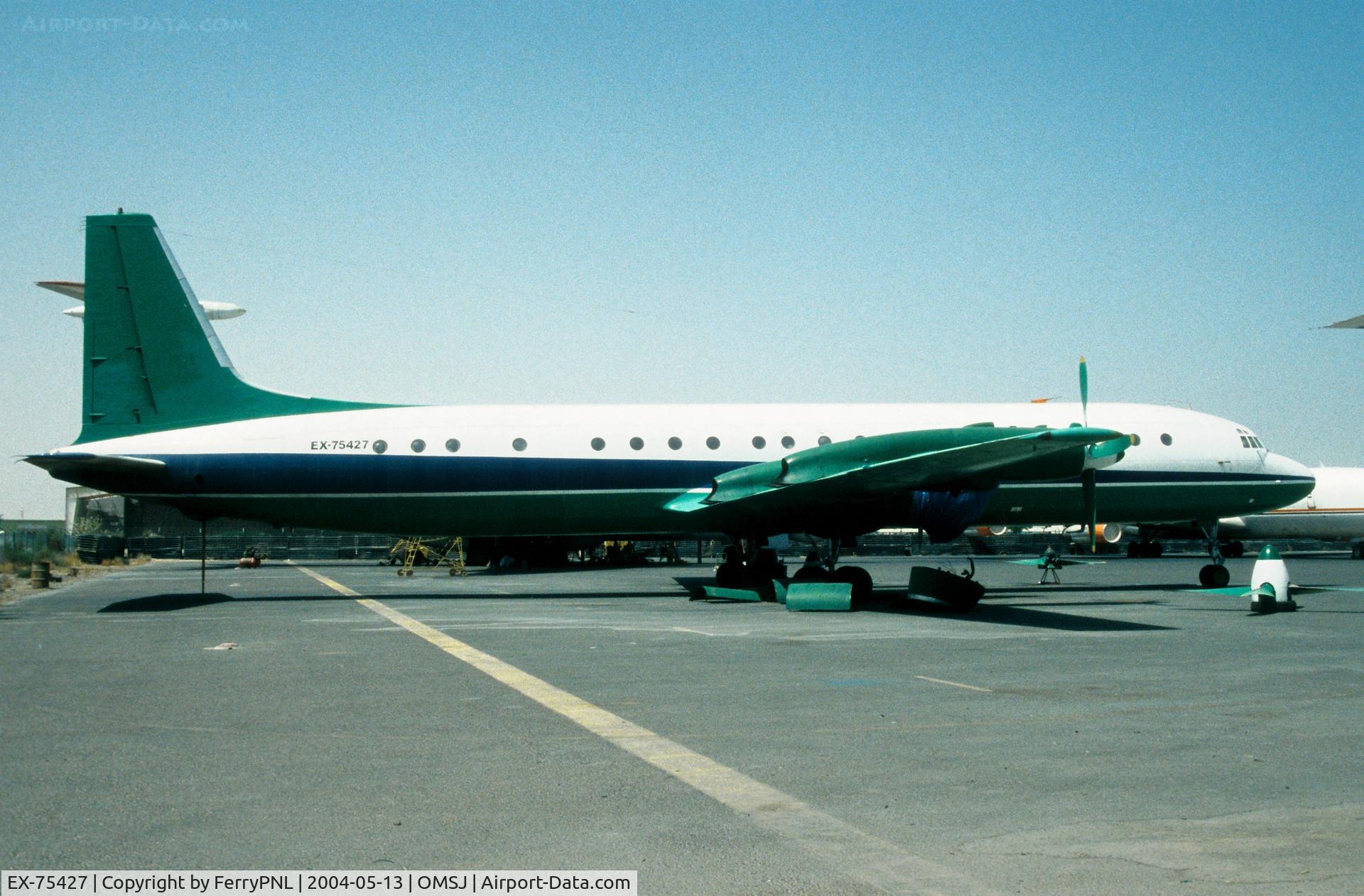 EX-75427, Ilyushin Il-18V C/N 183005905, Phoenix Aviation Il18