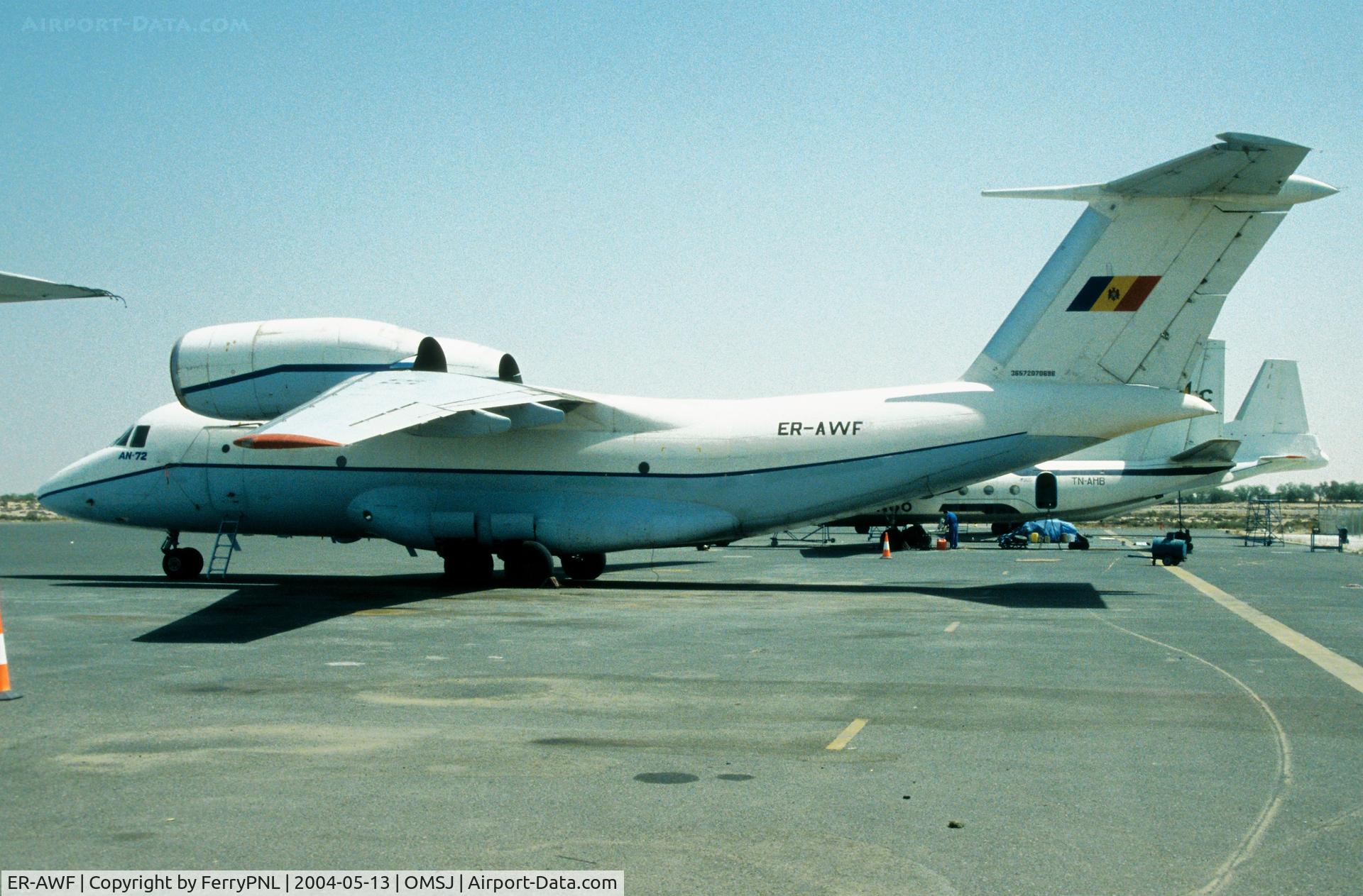 ER-AWF, 1988 Antonov An-72 C/N 36572070696, Vichi Air Compagny AN72