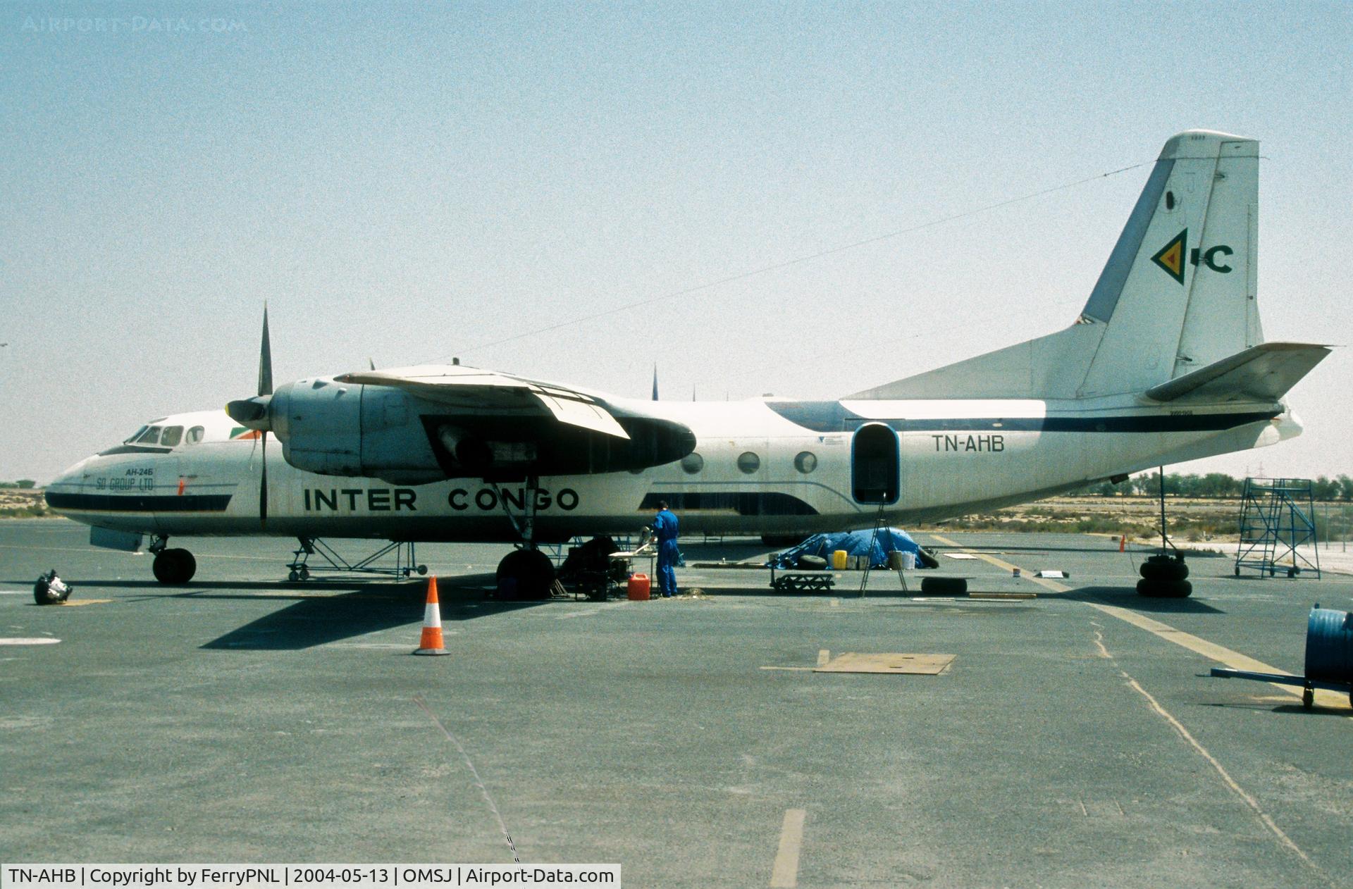 TN-AHB, 1969 Antonov An-24B C/N 99901908, Air Inter Congo AN24