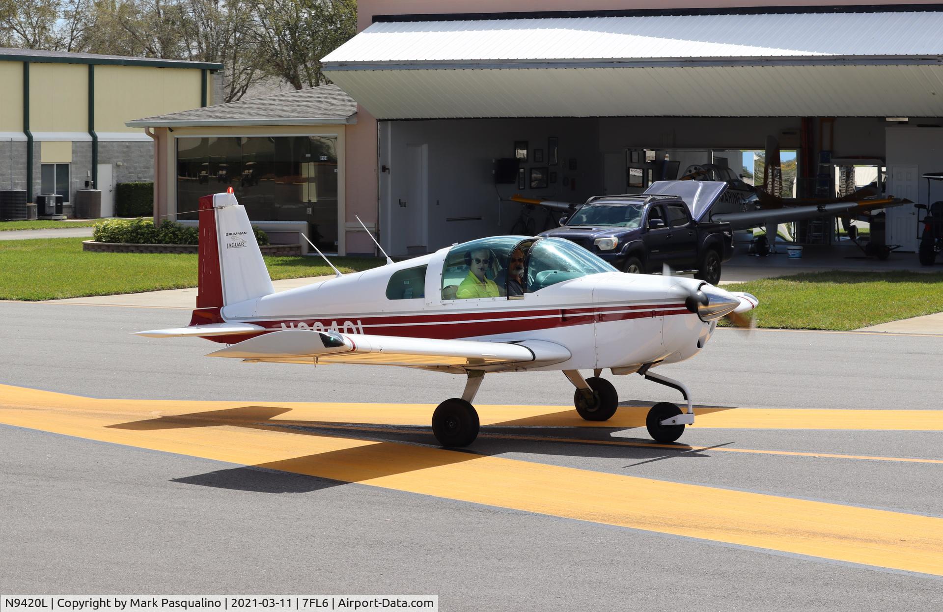 N9420L, 1971 American Aviation AA-1A Trainer C/N AA1A-0220, American Aviation AA-1