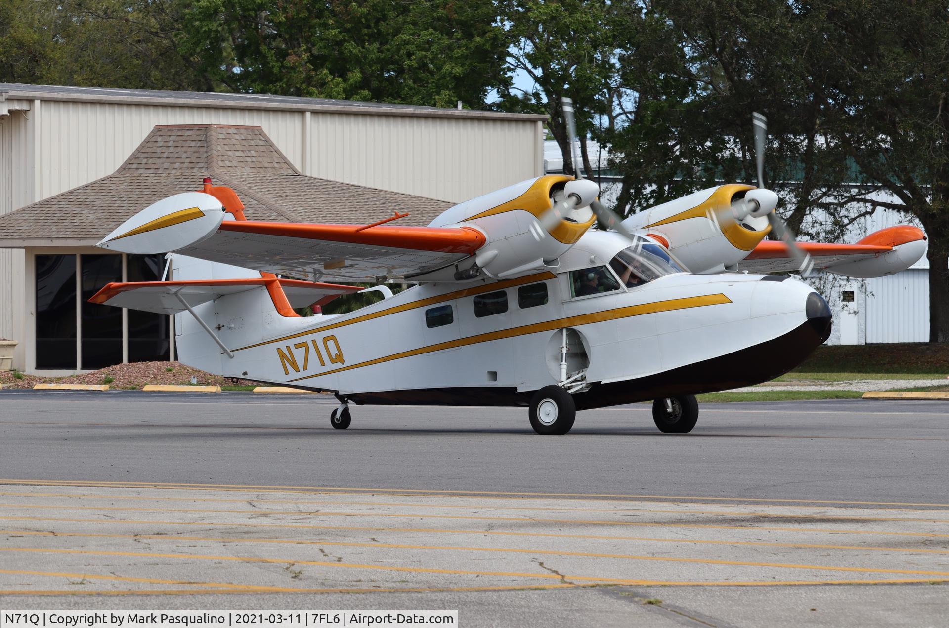 N71Q, 1946 Grumman G-44A Widgeon C/N 1441, Grumman G-44