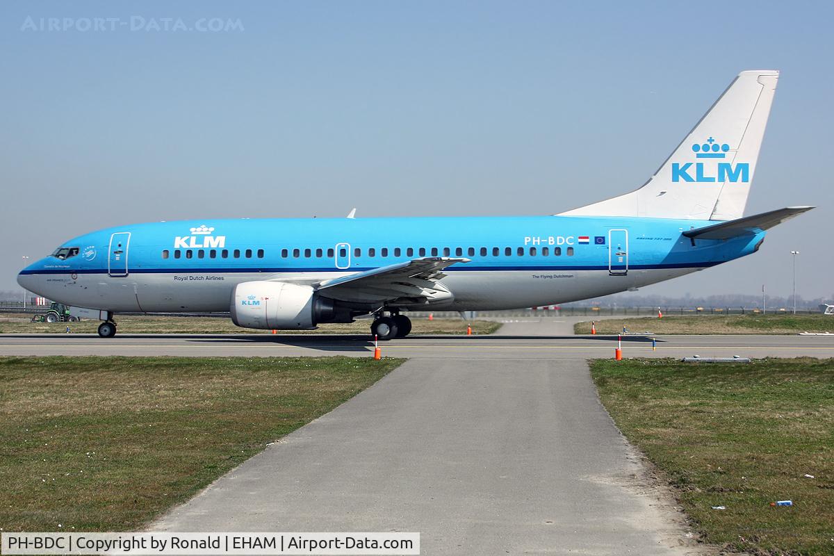 PH-BDC, 1986 Boeing 737-306 C/N 23539, at spl
