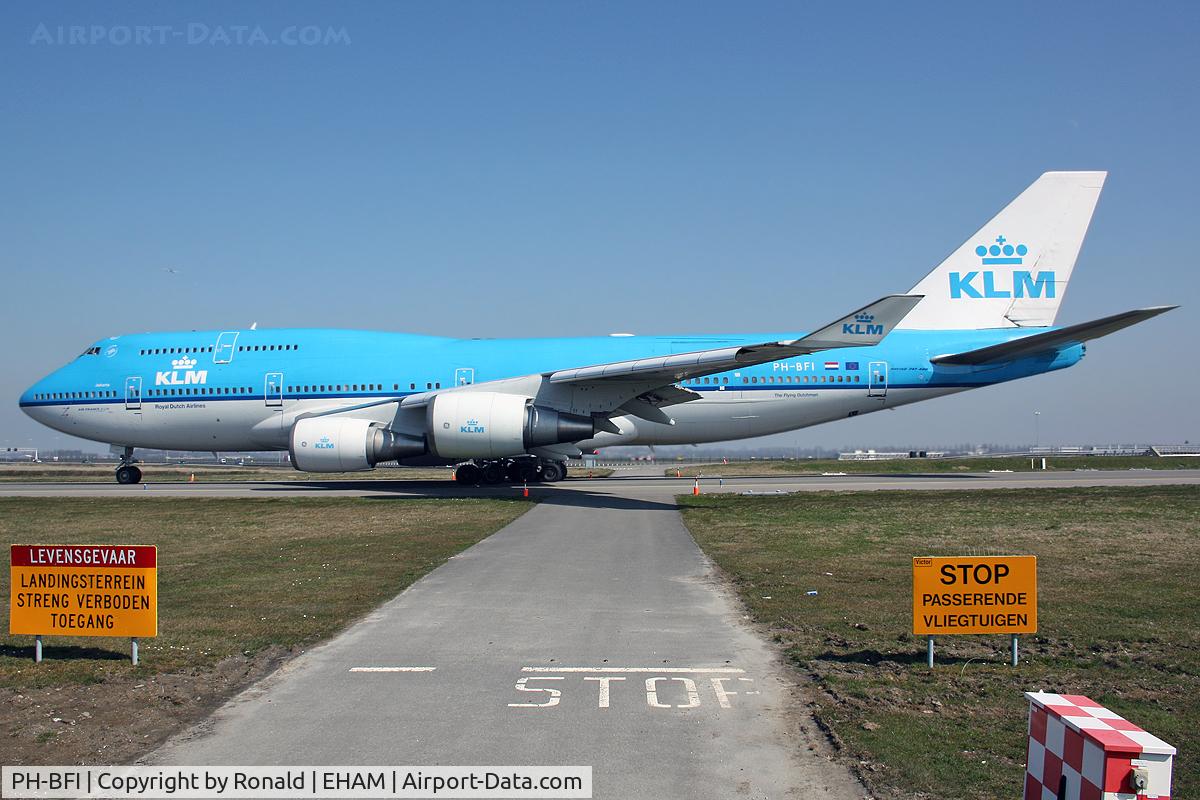 PH-BFI, 1991 Boeing 747-406BC C/N 25086, at spl