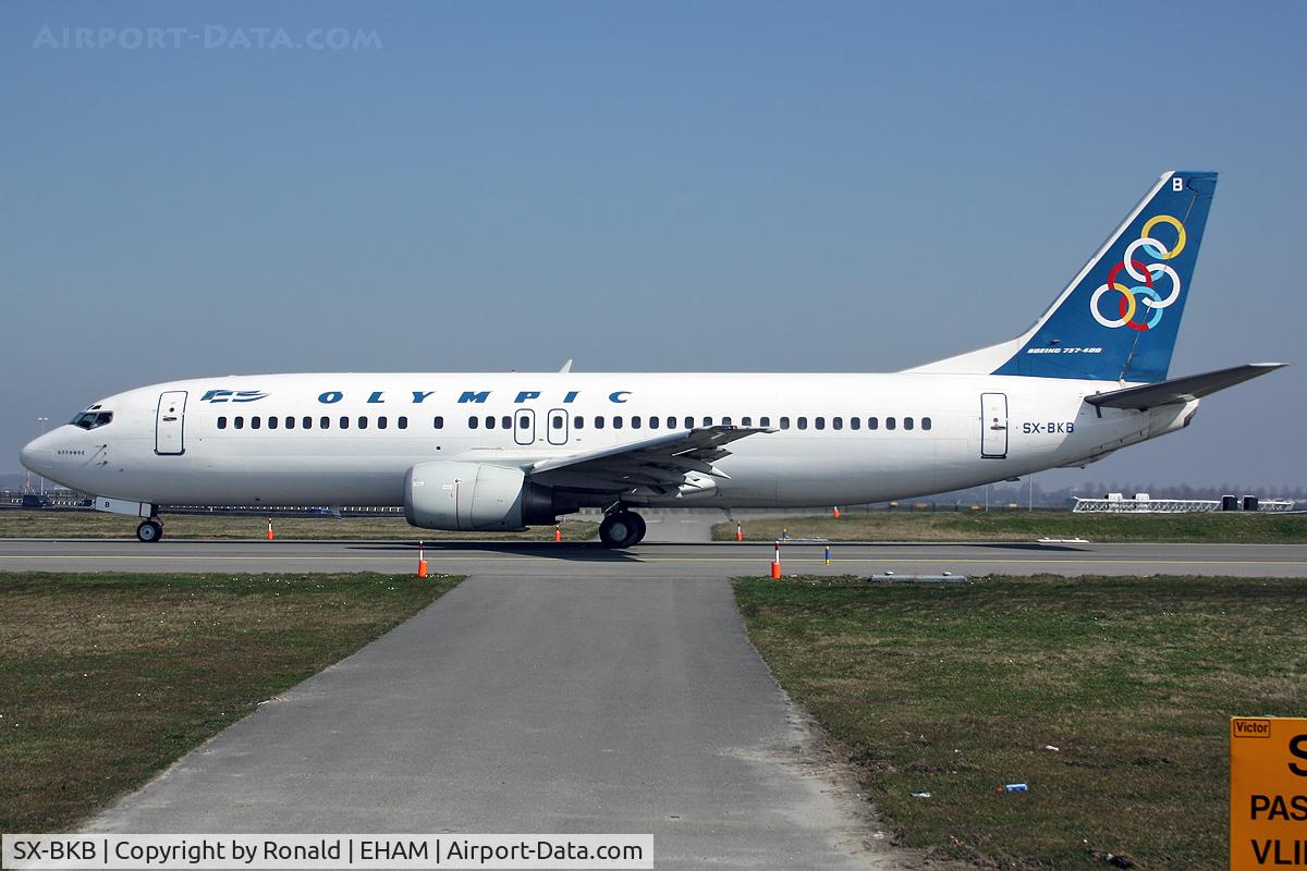 SX-BKB, 1991 Boeing 737-484 C/N 25314/2124, at spl
