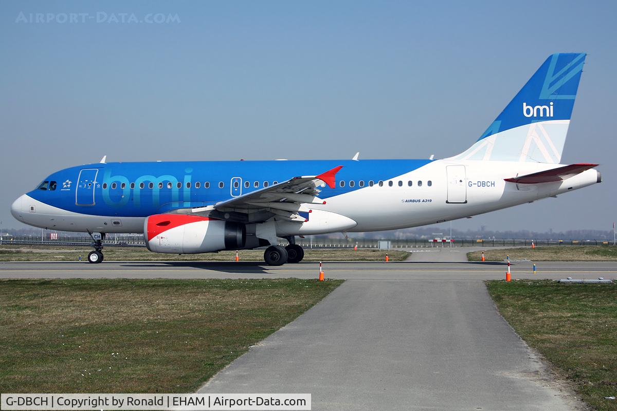 G-DBCH, 2006 Airbus A319-131 C/N 2697, at spl