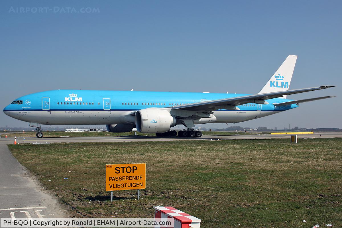 PH-BQO, 2007 Boeing 777-206/ER C/N 35295, at spl