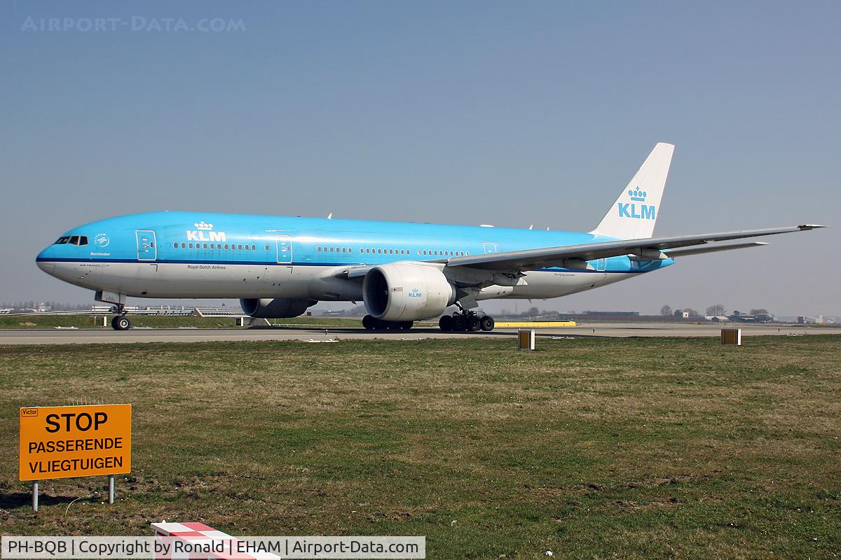 PH-BQB, 2003 Boeing 777-206/ER C/N 33712, at spl