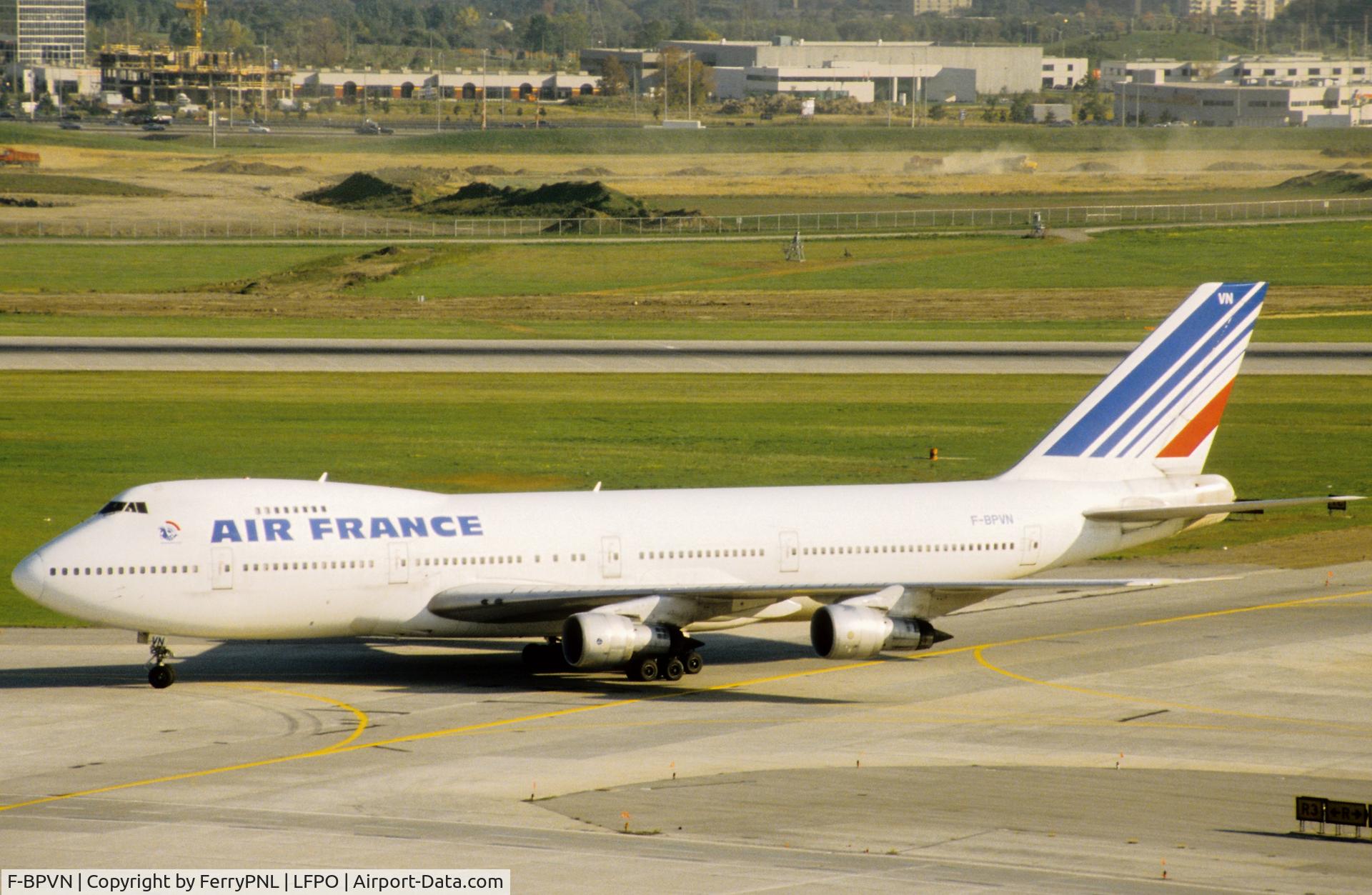 F-BPVN, Boeing 747-128 C/N 20800, Air France B741