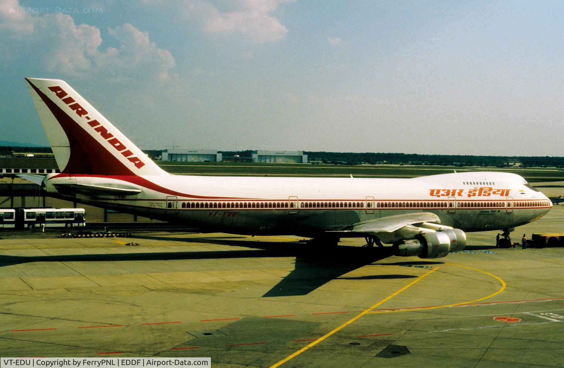 VT-EDU, 1975 Boeing 747-237B C/N 21182, Air India B742