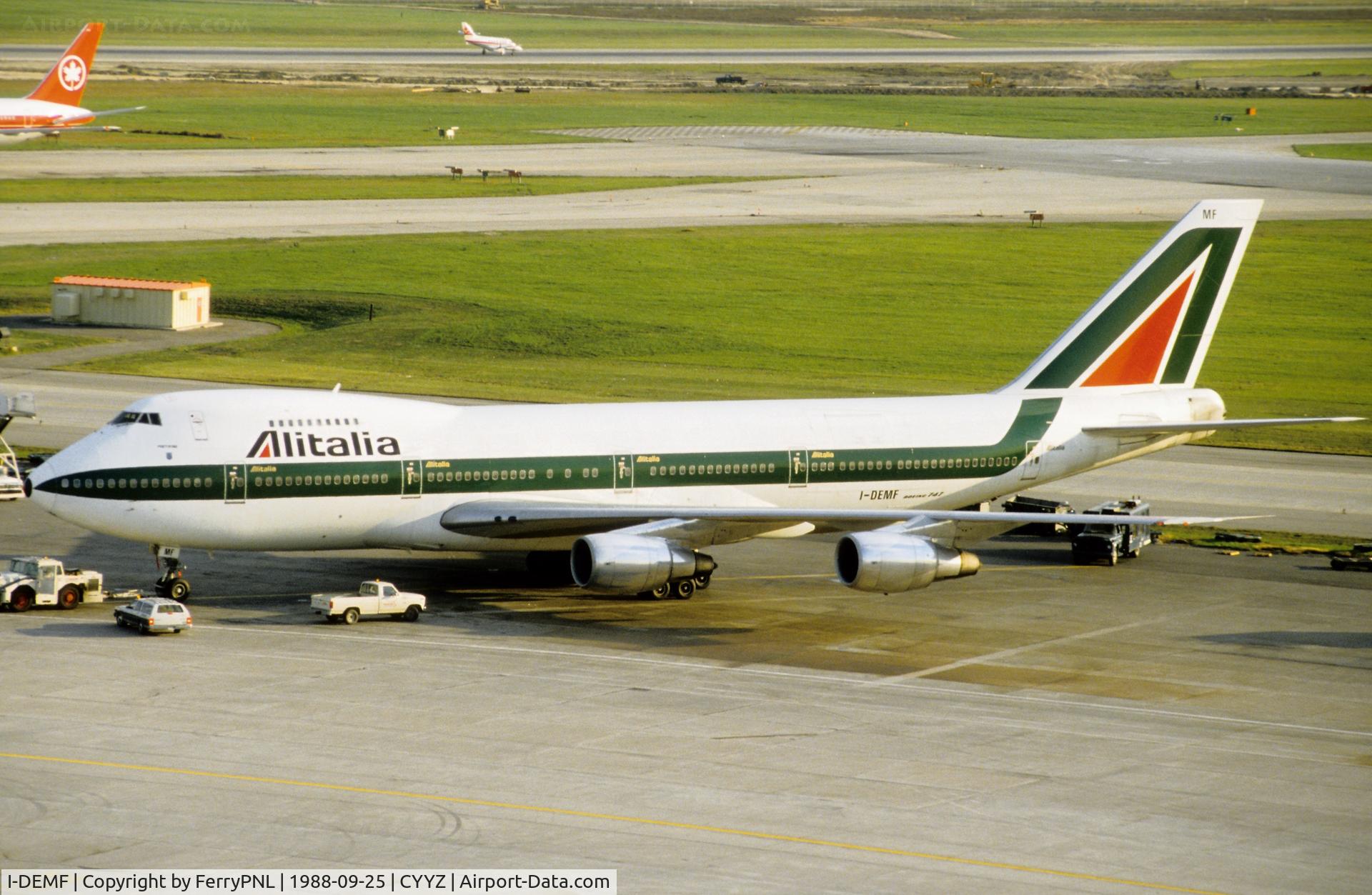 I-DEMF, 1980 Boeing 747-243B C/N 22508, Alitalia B742