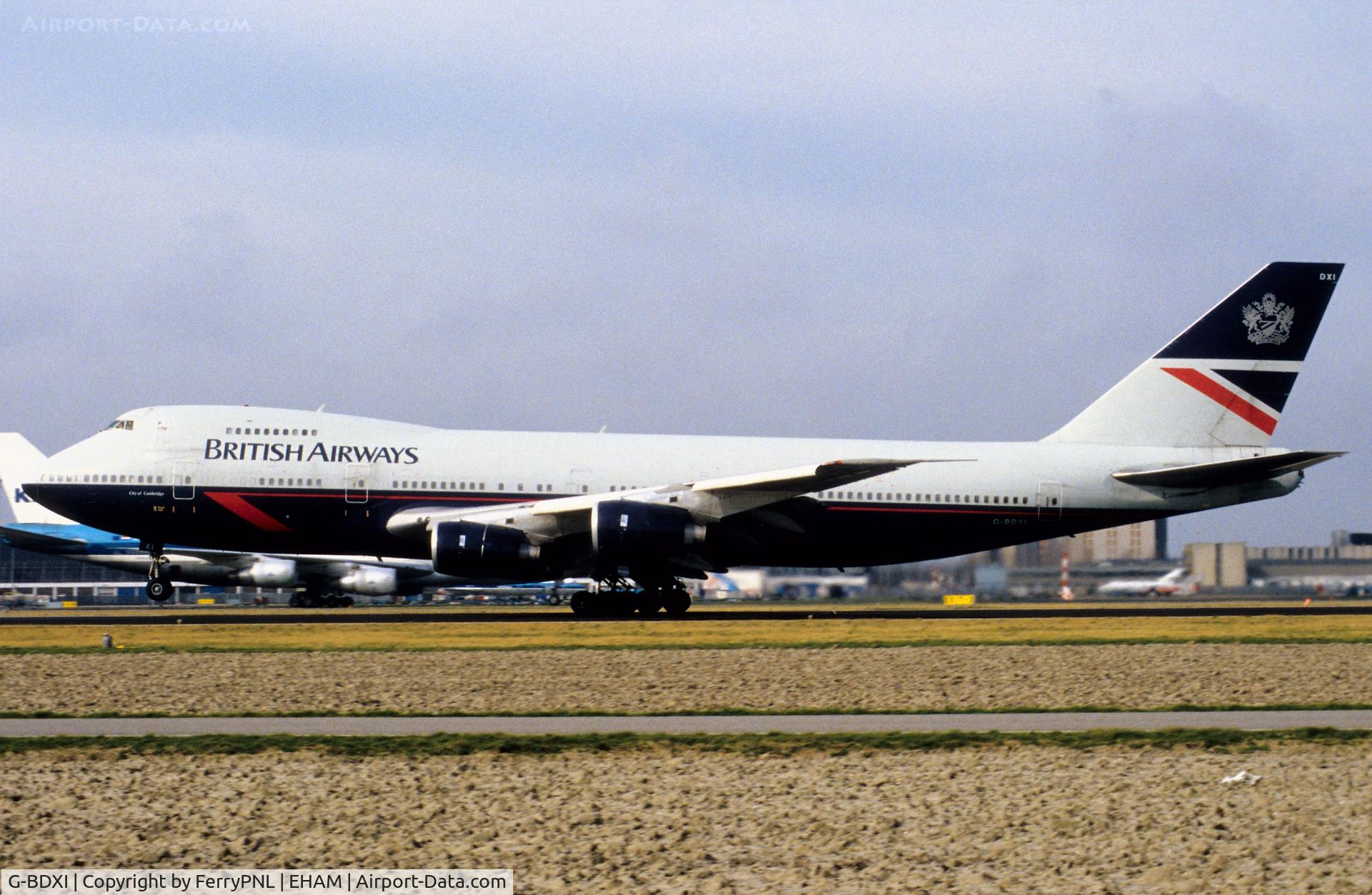 G-BDXI, 1980 Boeing 747-236B C/N 21830, BA B742 rotating
