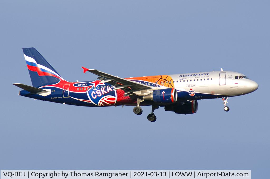 VQ-BEJ, 2010 Airbus A320-214 C/N 4160, Aeroflot - Russian International Airlines Airbus A320