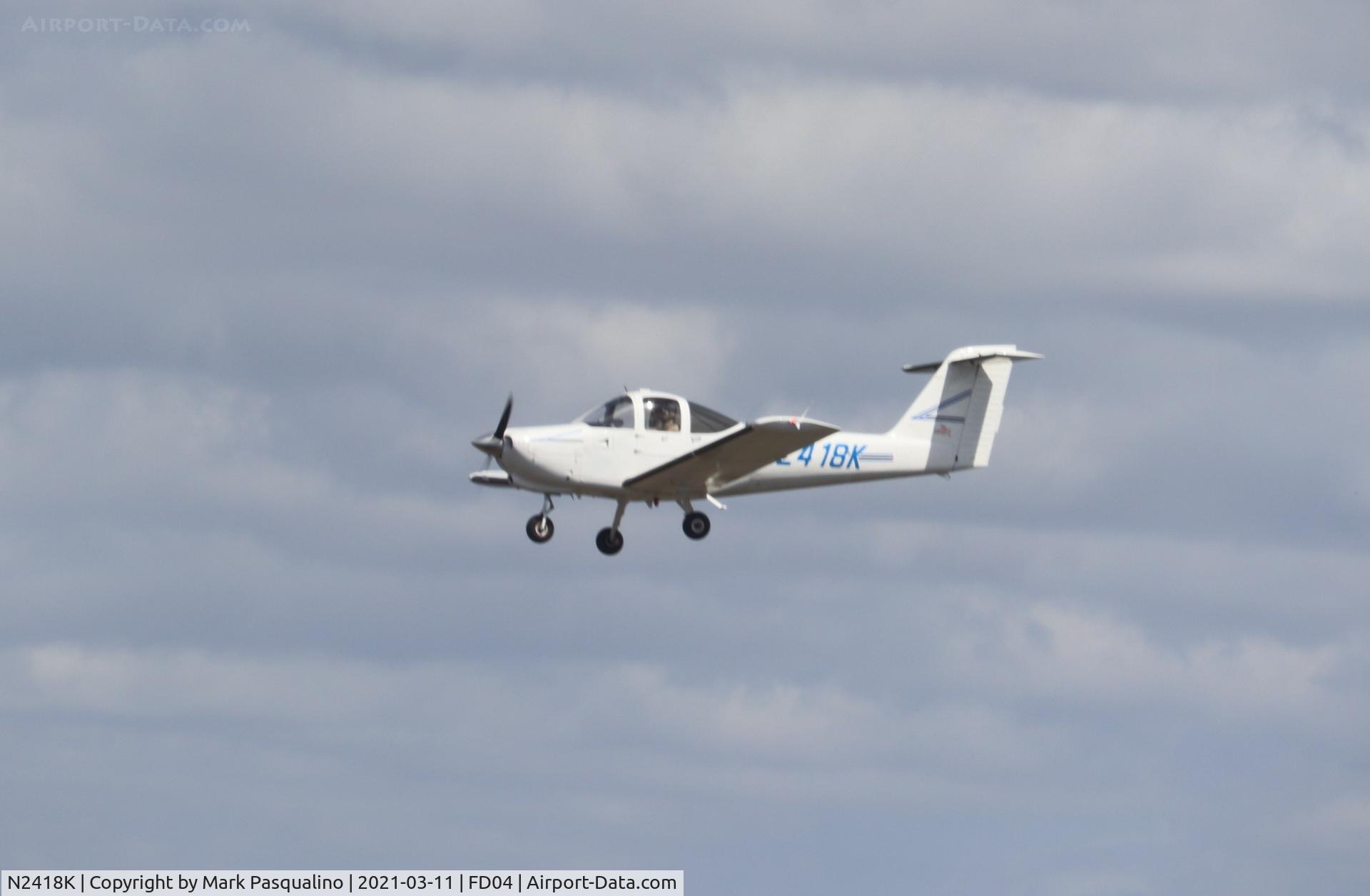 N2418K, 1979 Piper PA-38-112 Tomahawk C/N 38-79A0622, Piper PA-38-112